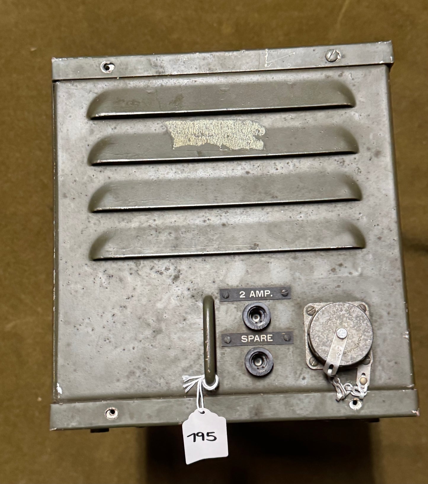 WWII U.S. Army Signal Corps Range Notch Generator O-27/CPA-5