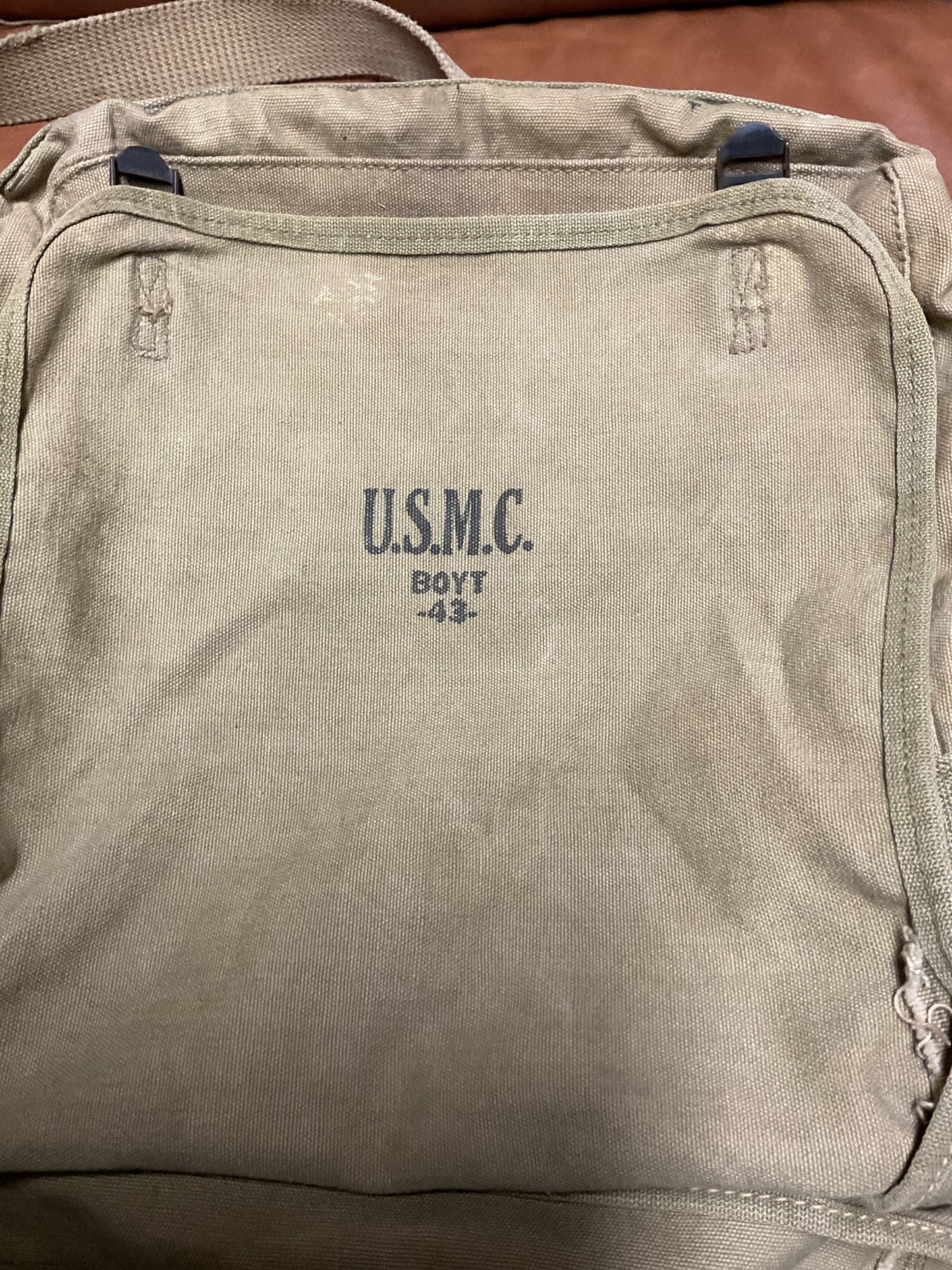 WWII USMC M1941 Knapsack dated 1943