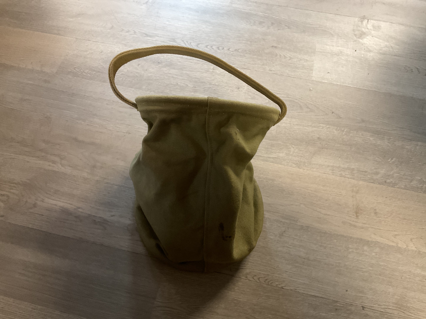 WWII Canvas Water Bucket