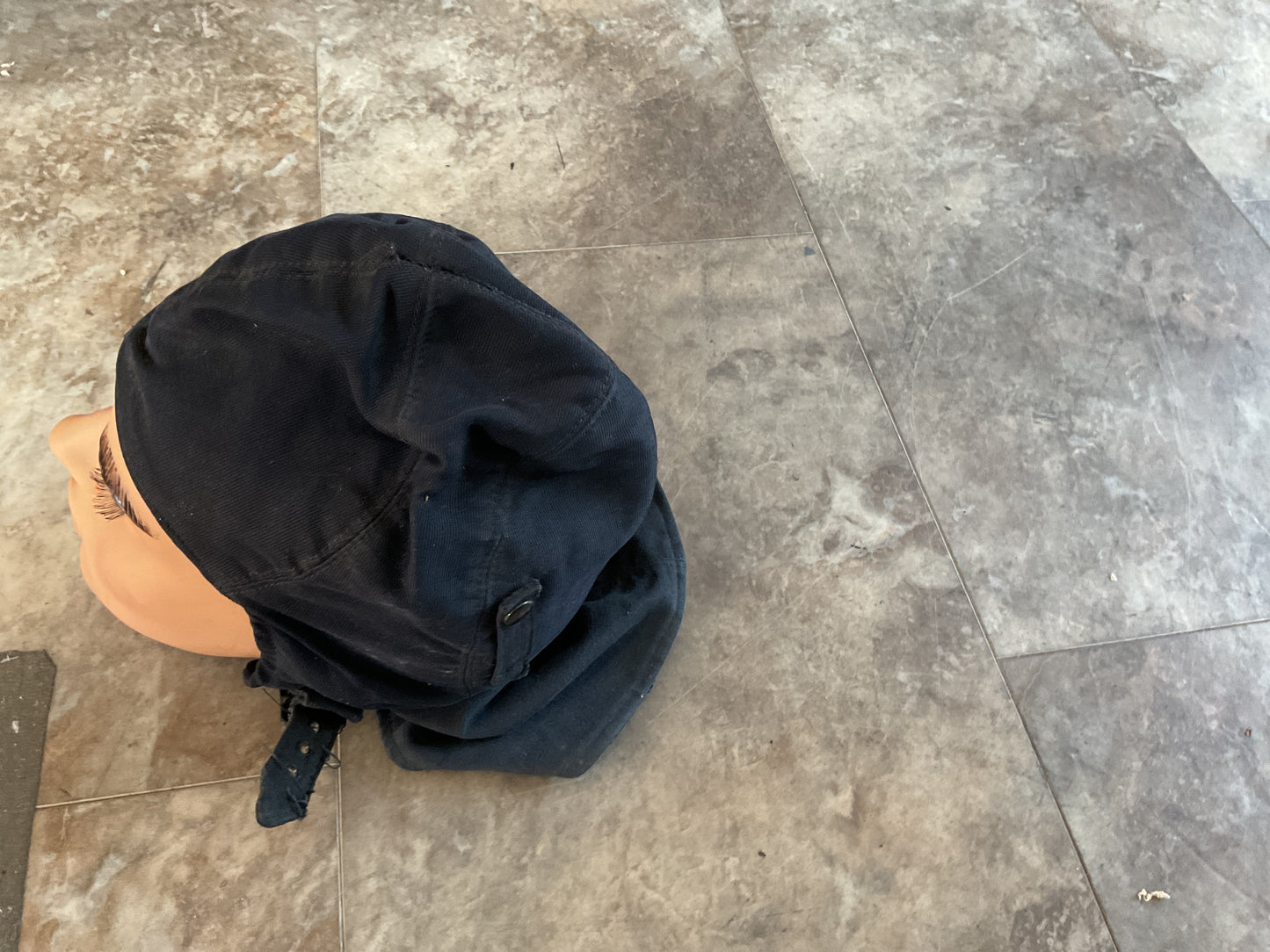 WWII Blue Winter Deck Hat