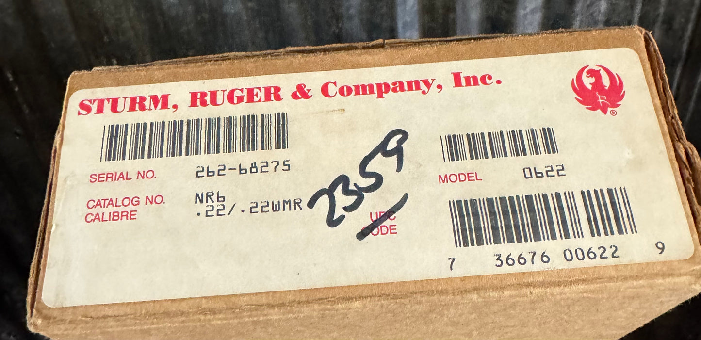 Ruger Revolver .22/.22 Magnum