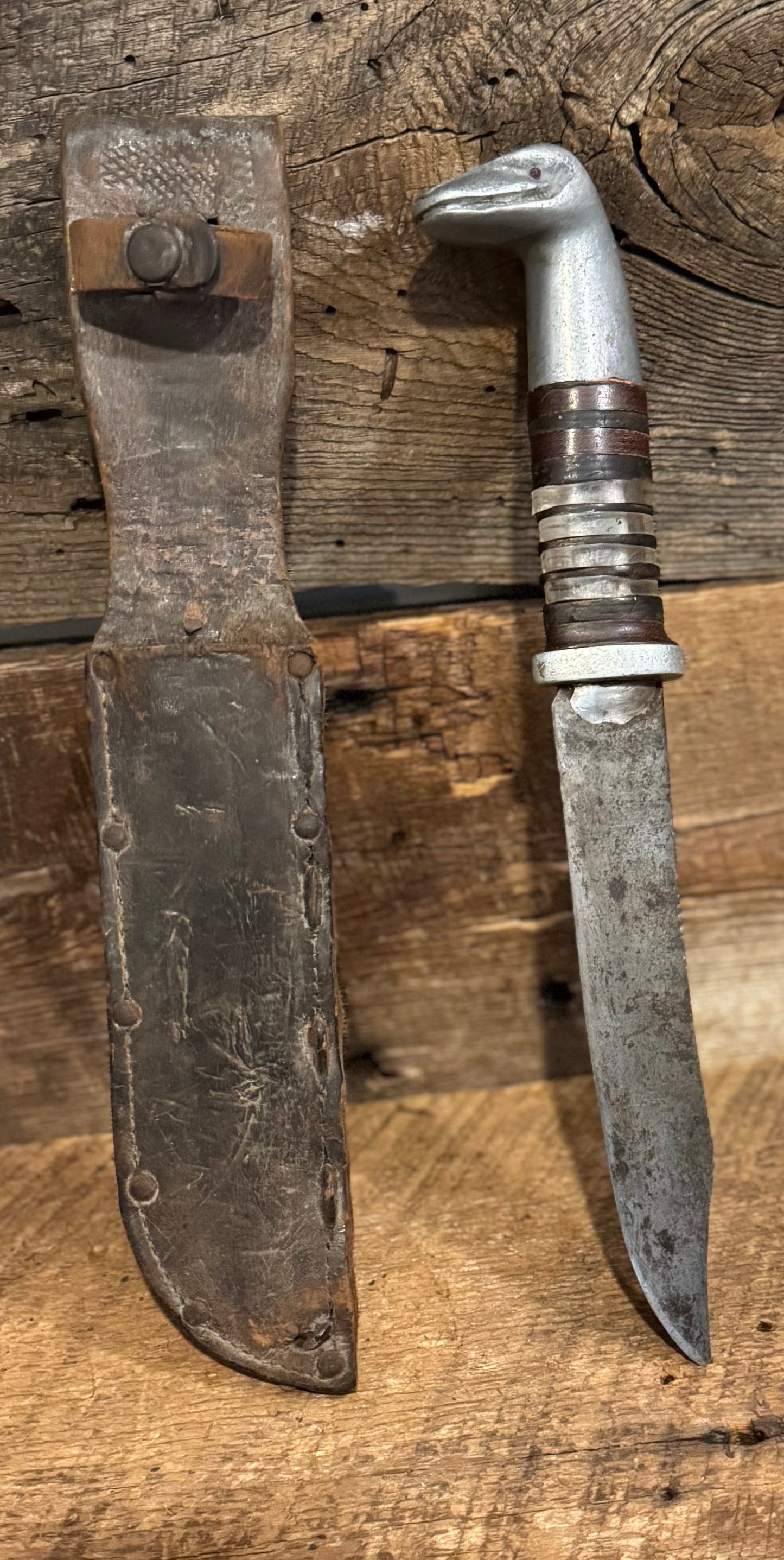 WWII Theatre Knife-Snake Head