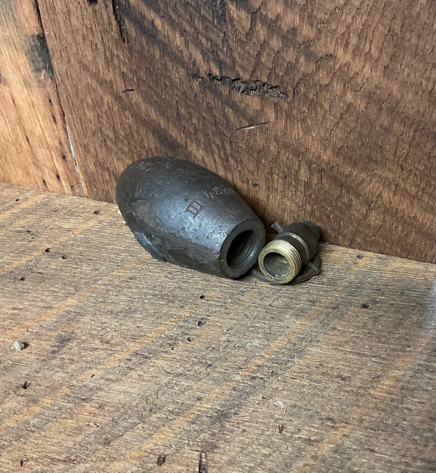 Inert British No.34 MK3 Grenade