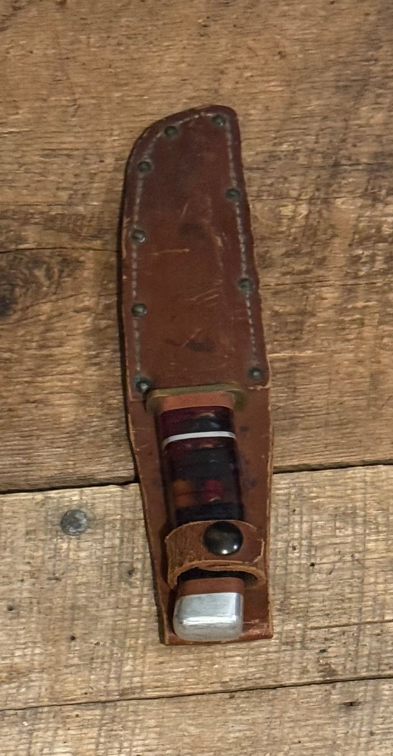 WWII Theatre Knife-Translucent Stripe