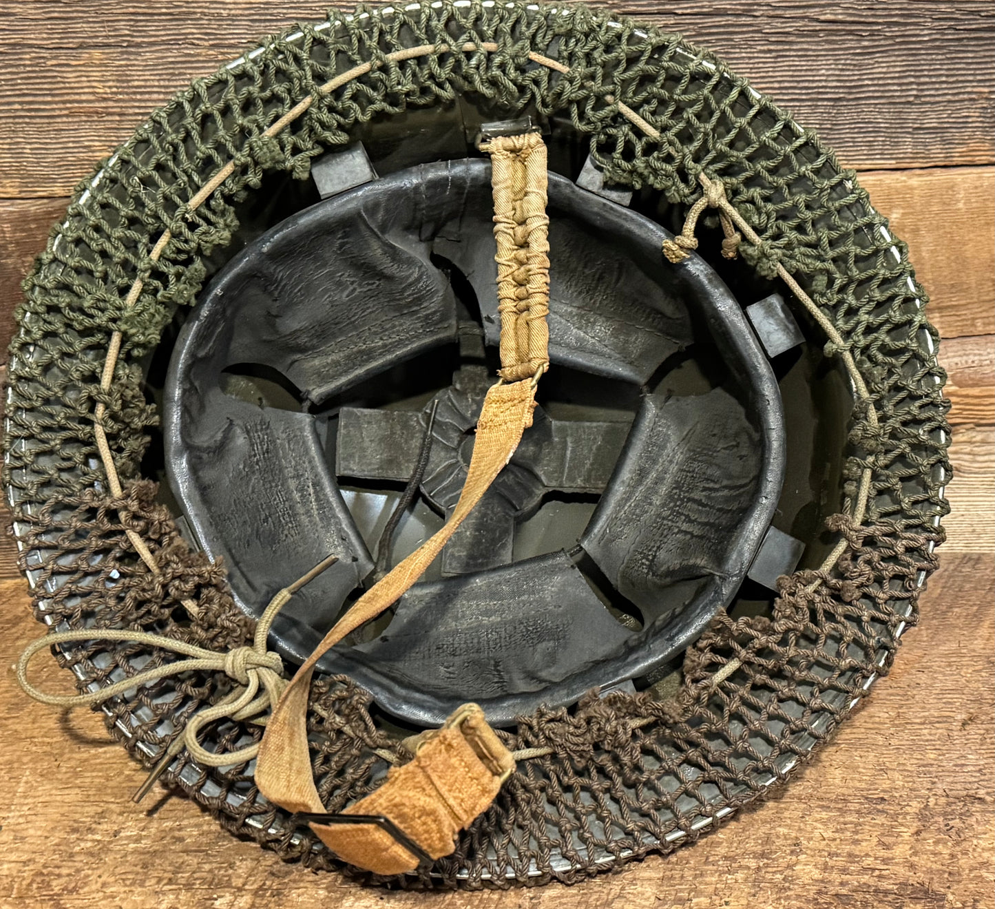 Canadian MkII Helmet Net and Liner 1942-WWII