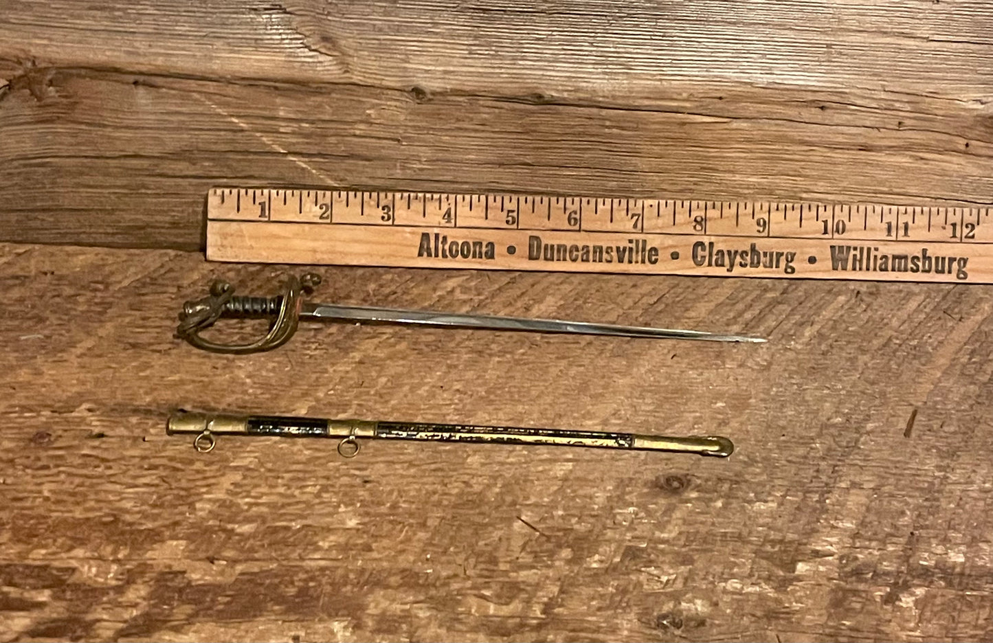 Miniature Sword-Letter Opener