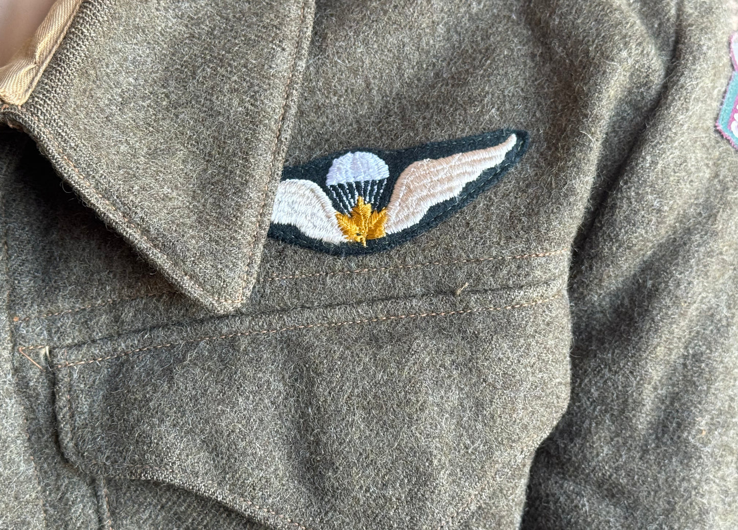 WWII Canadian Paratroopers Dress Uniform