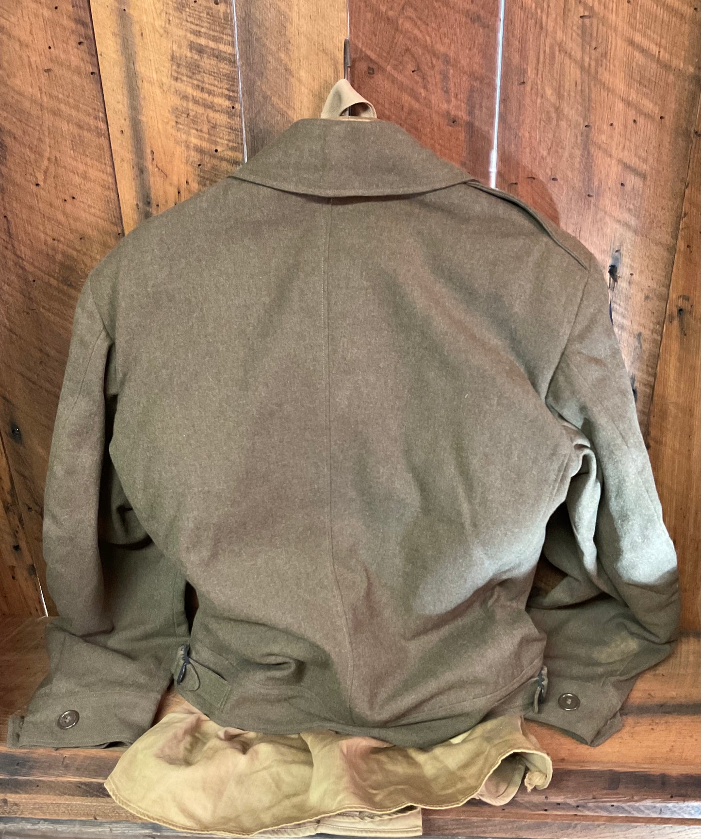 Original WW2 Shirt with Tie, Jacket, and Coat