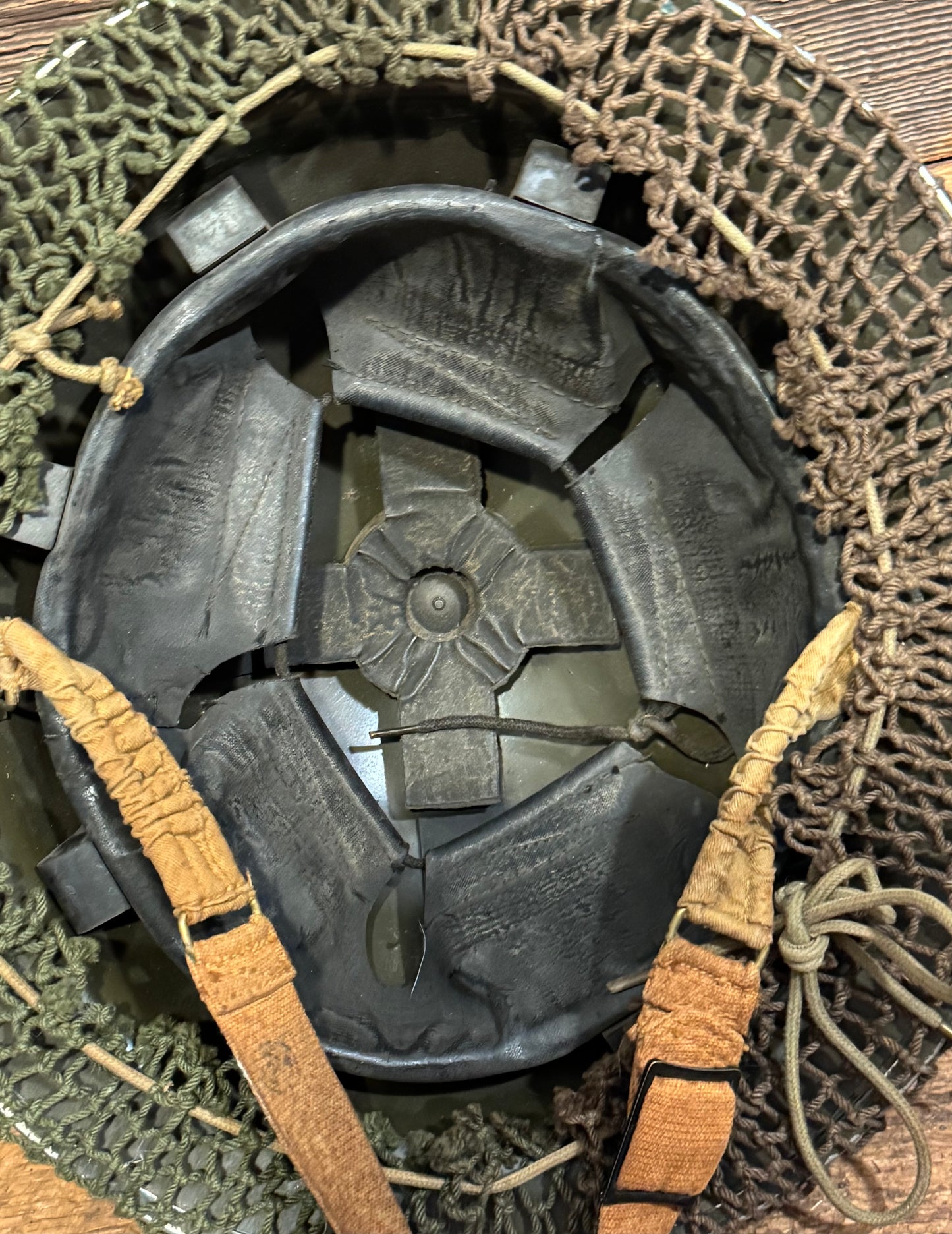 Canadian MkII Helmet Net and Liner 1942-WWII