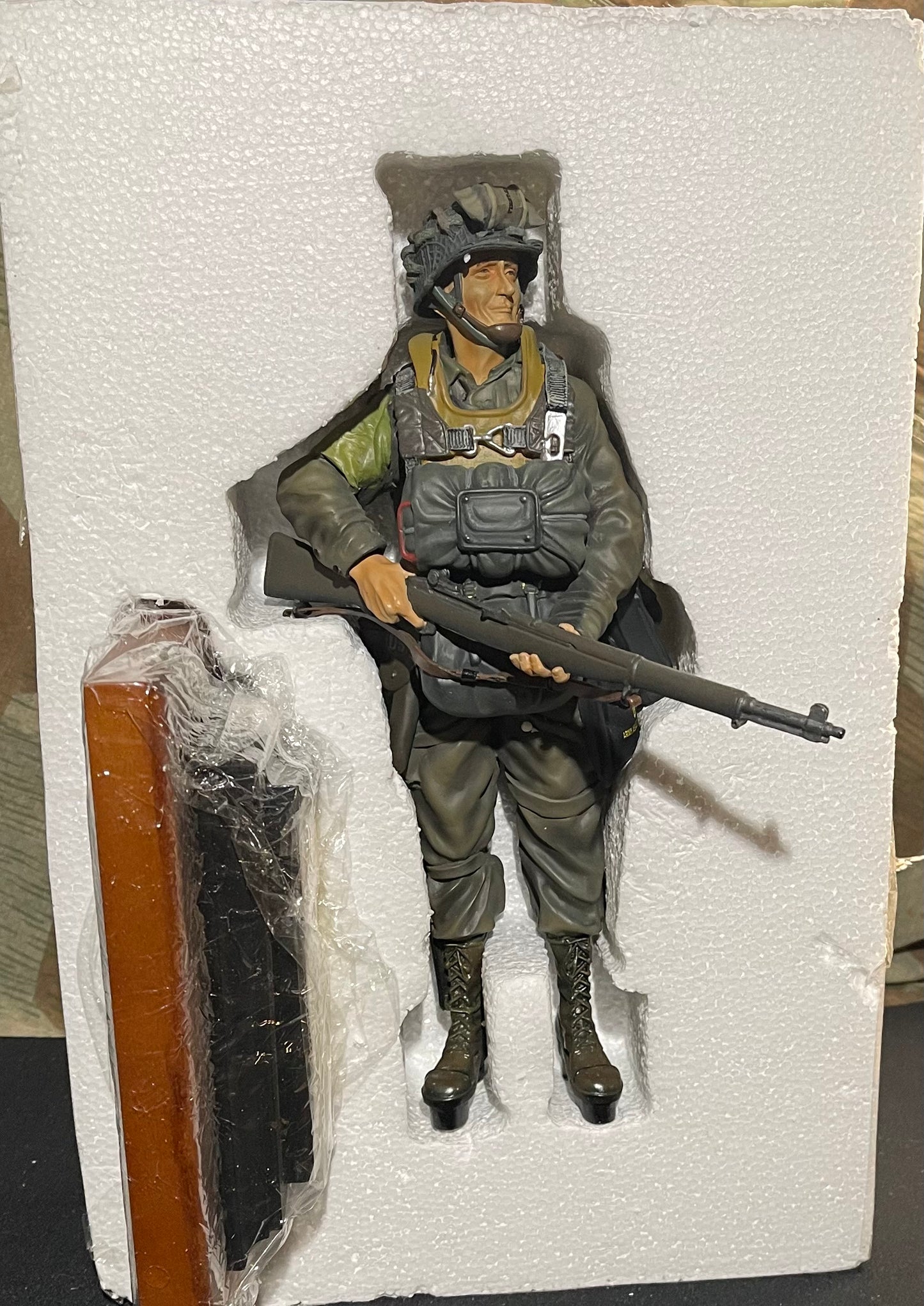 U.S. Paratrooper Embarking June 5th, 1944 collectible figure