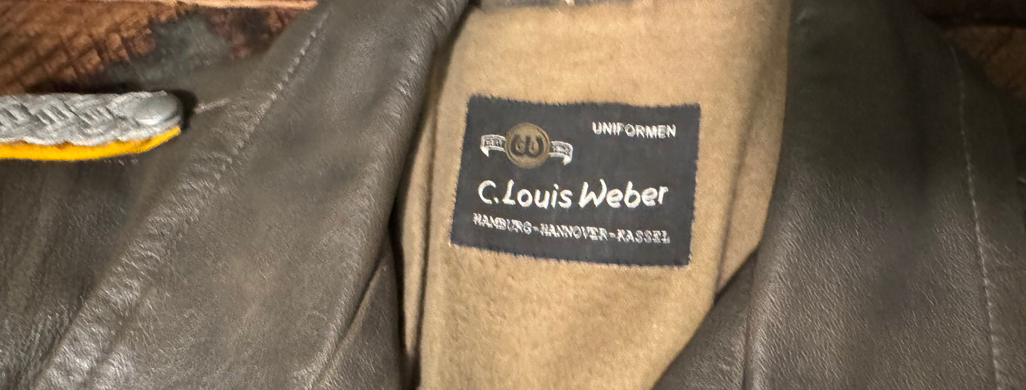 Luftwaffe Leather Greatcoat-High end Reproduction