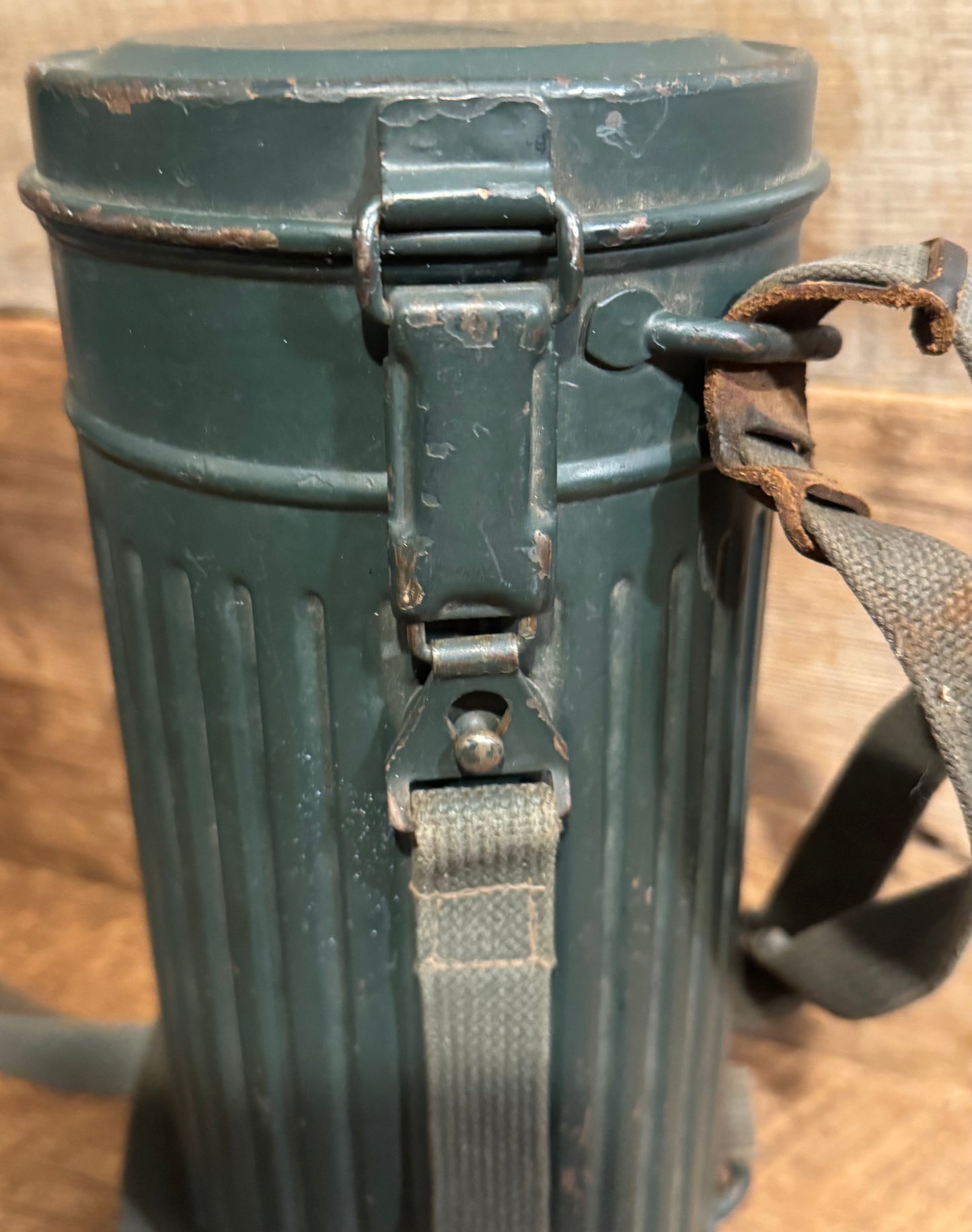German WWII Gas Mask Canister