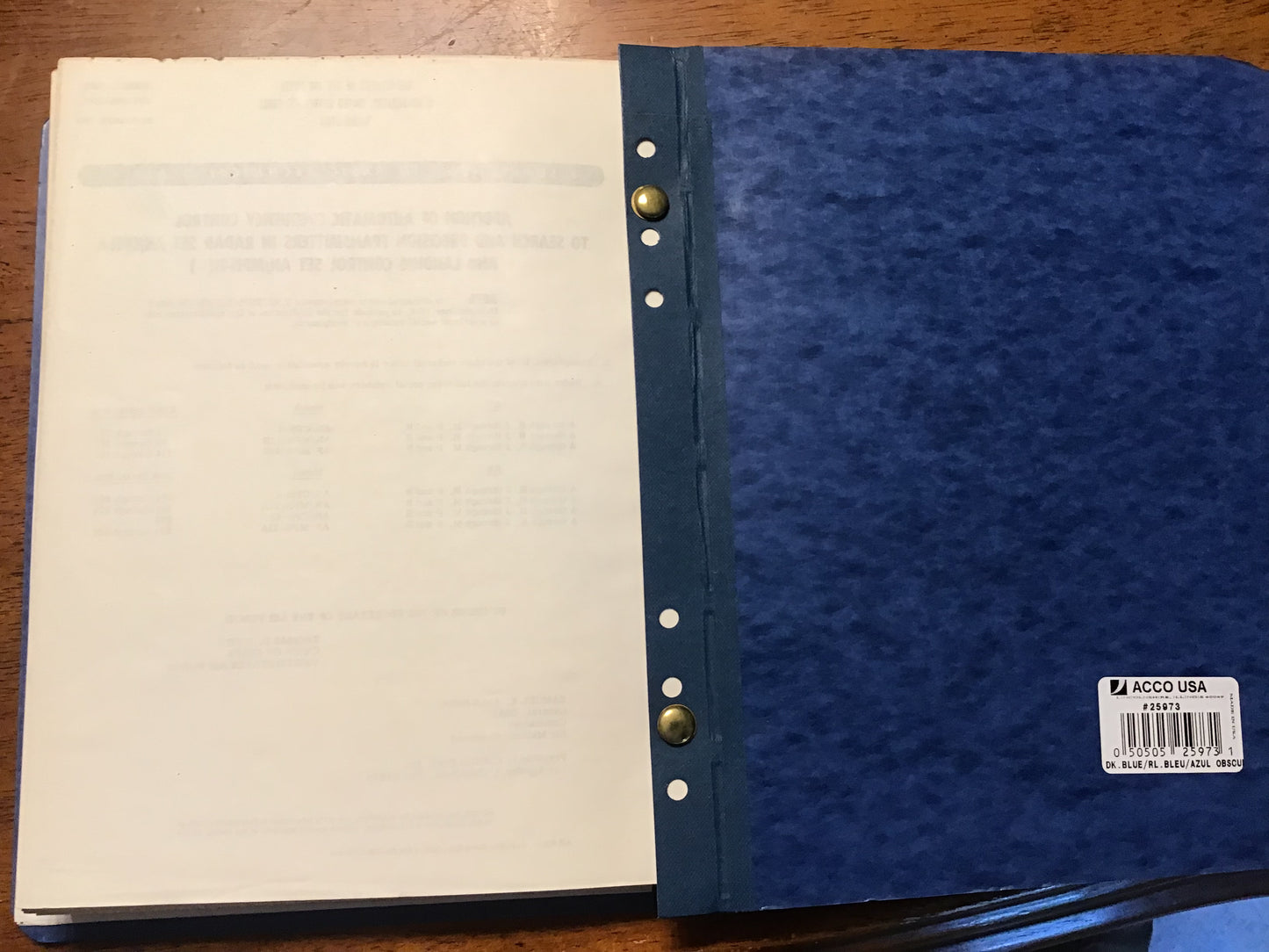 Vintage U.S. Air Force Technical Manual Binder AN/CPN-4 Radar Set and AN/MPN-11 Landing Control Set manufactured by Gilfillan Bros., Inc.