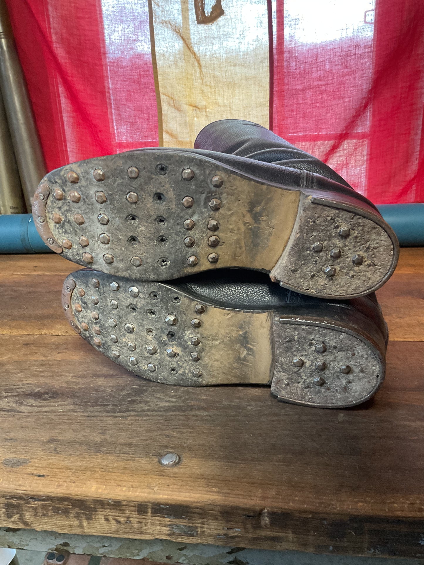 Original East German Marching Boots