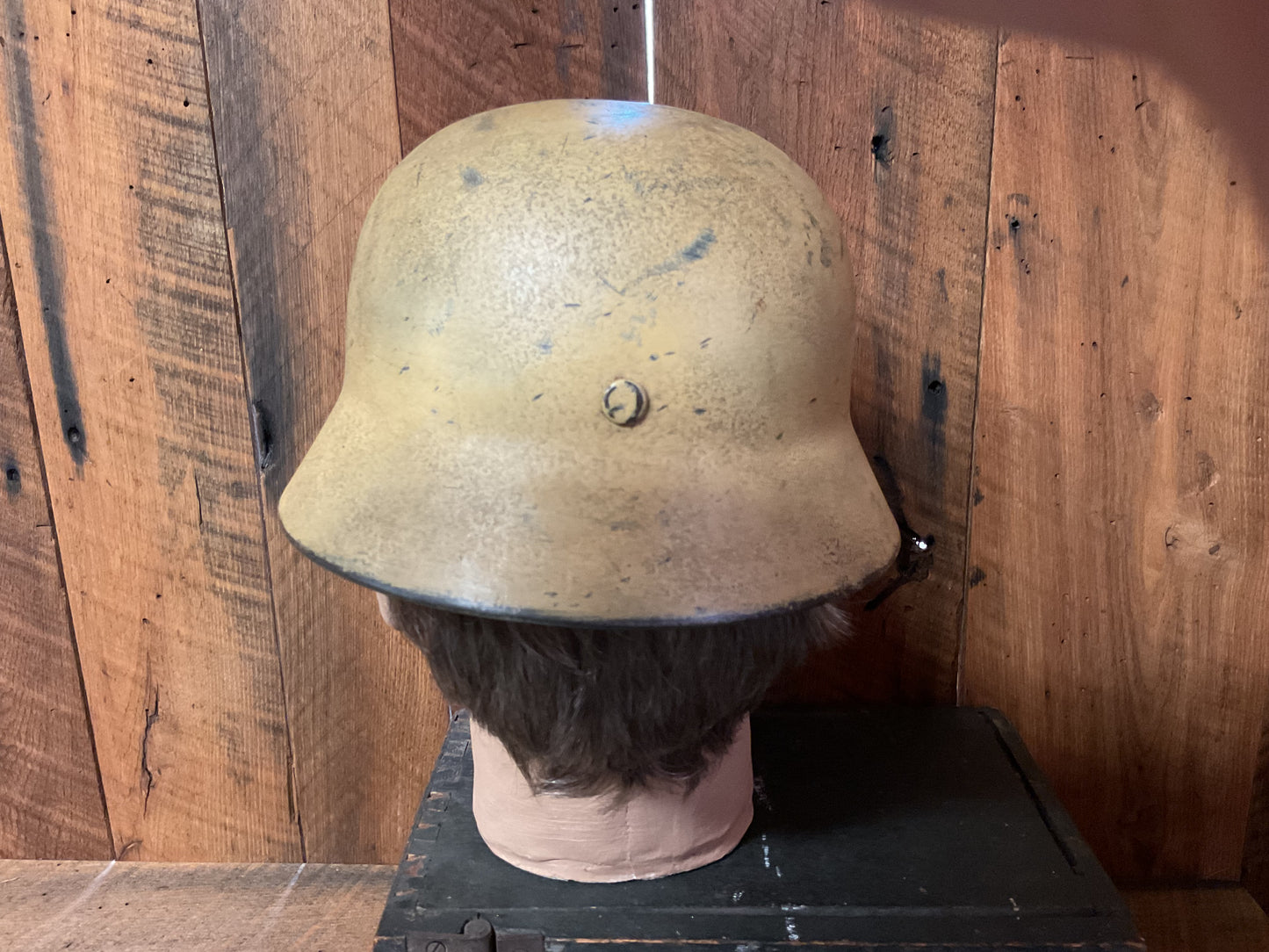 WWII German Afrika Korps Luftwaffe Double Decal Helmet