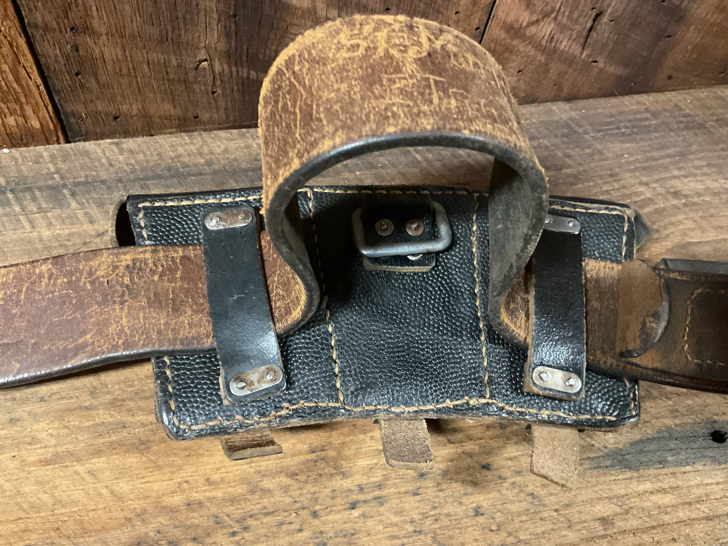 German Belt, Buckle and K98 Pouches
