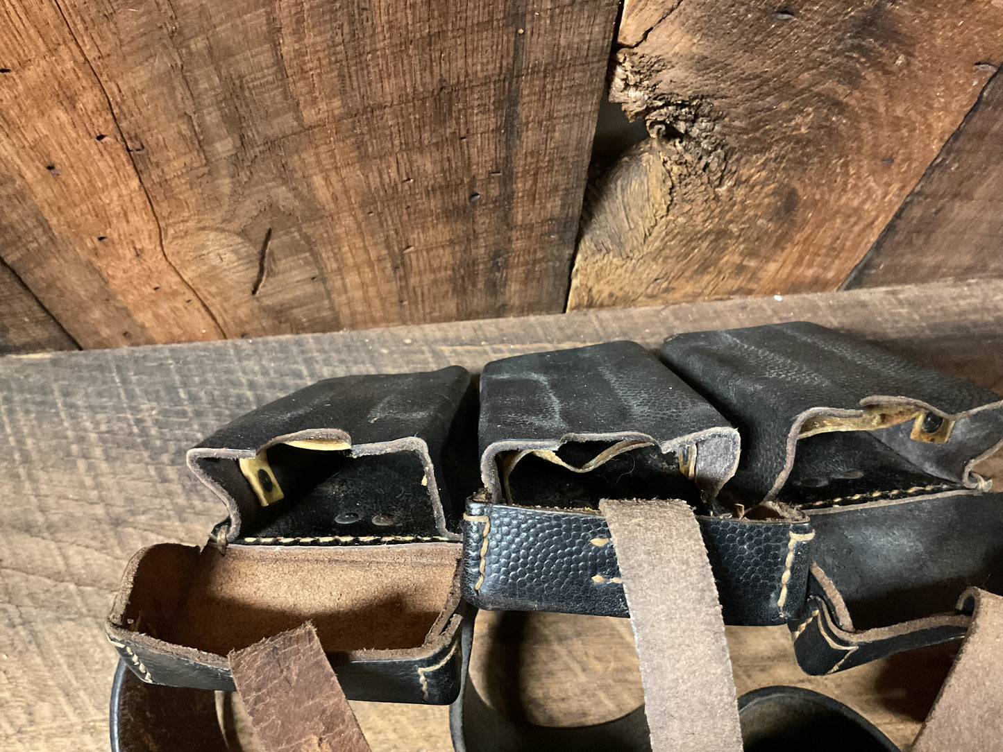 German Belt, Buckle and K98 Pouches