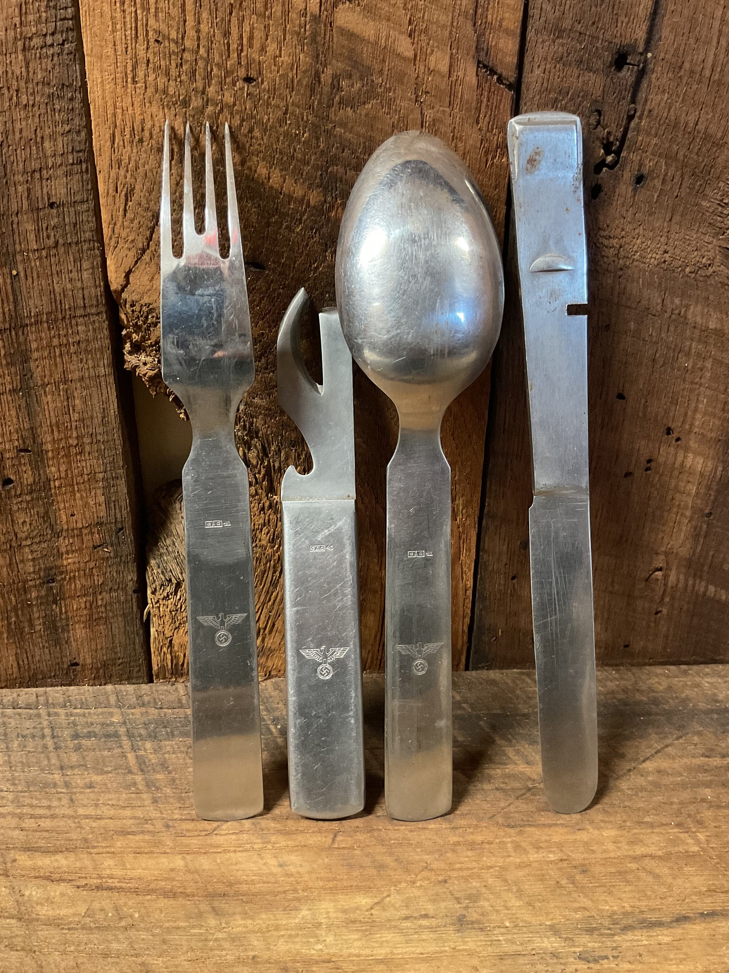 Stainless Wehrmacht cutlery set