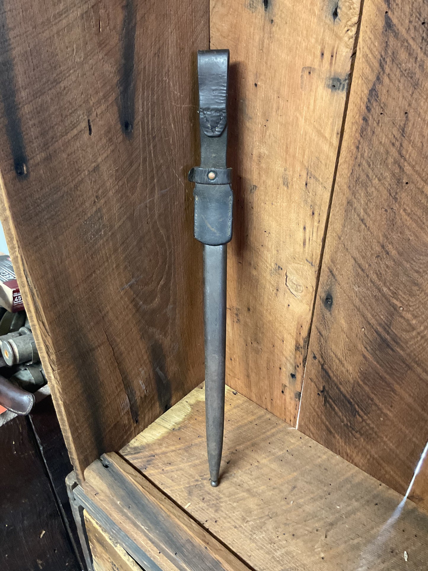 WWII German Captured Yugoslavian M1924 Bayonet