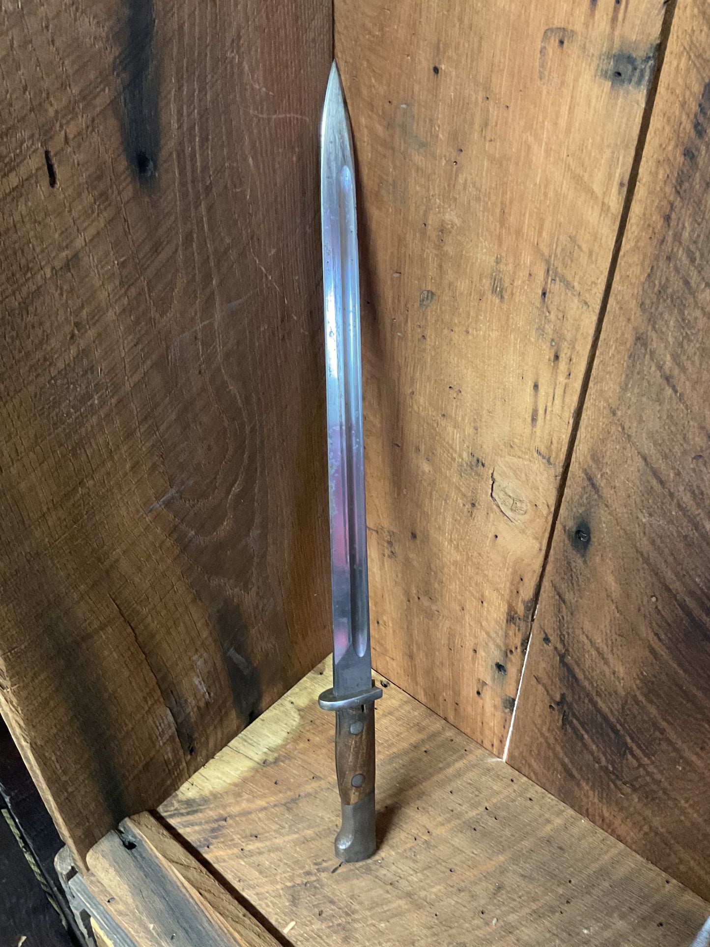 WWII German Captured Yugoslavian M1924 Bayonet