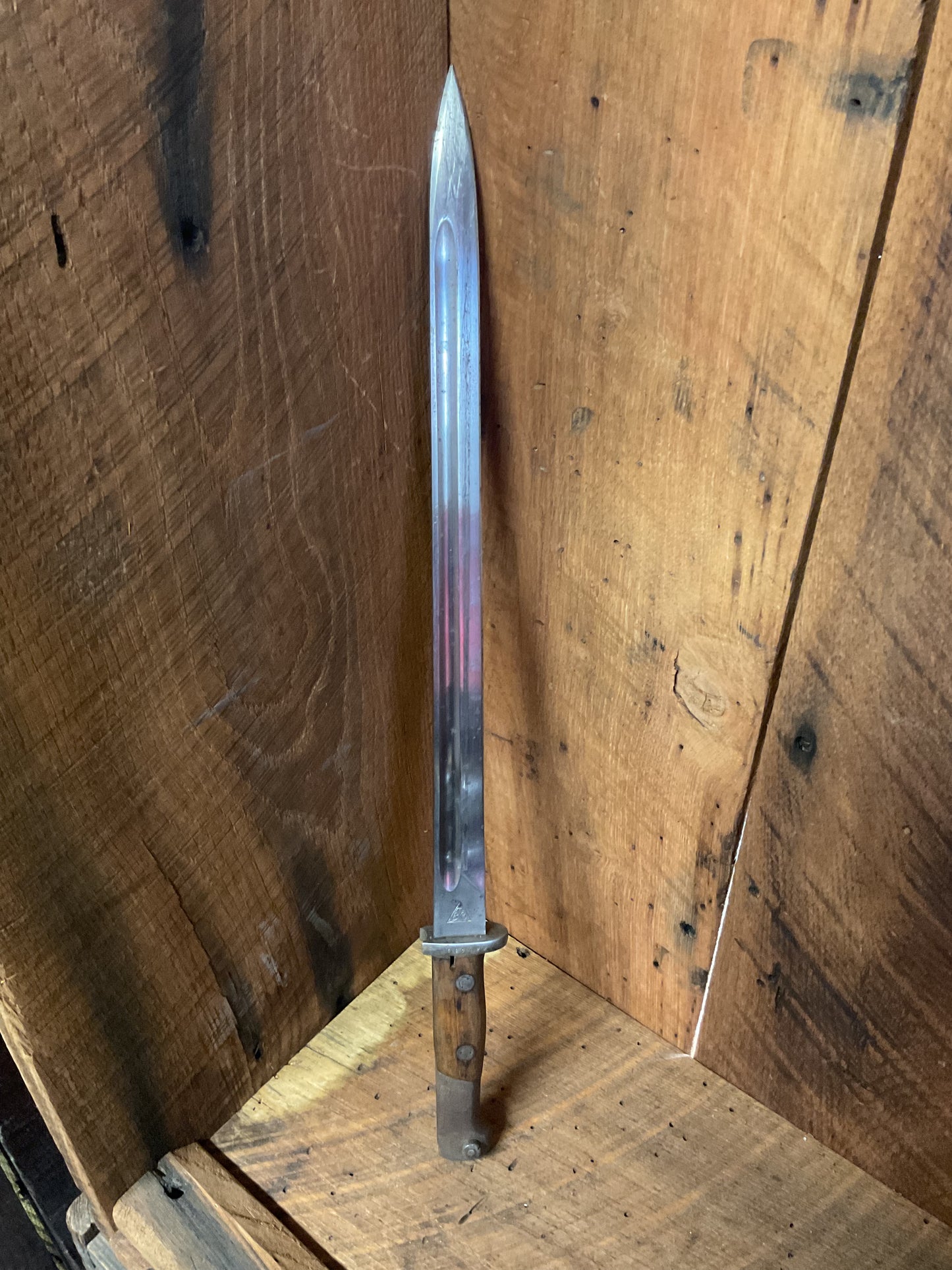 WWII German Captured Yugoslavian M1924 Bayonet