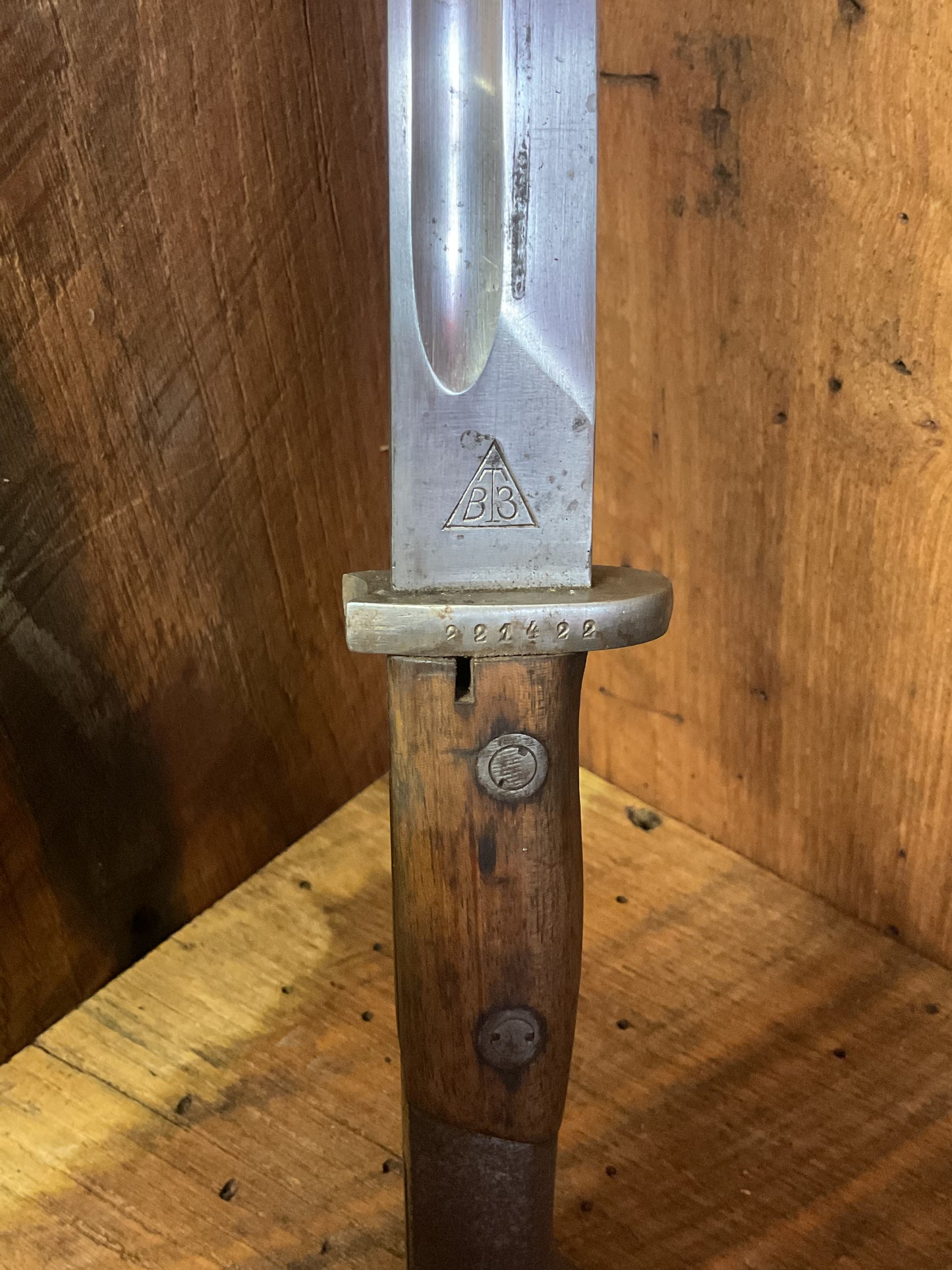 WWII German Captured Yugoslavian M1924 Bayonet