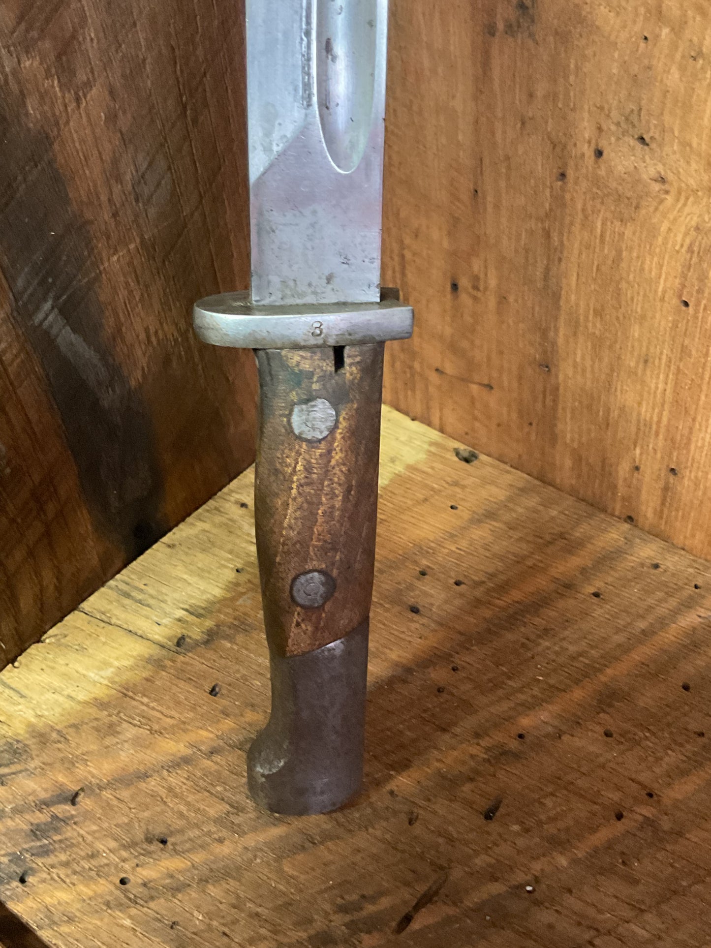 WWII German Captured Yugoslavian M1924 Bayonet