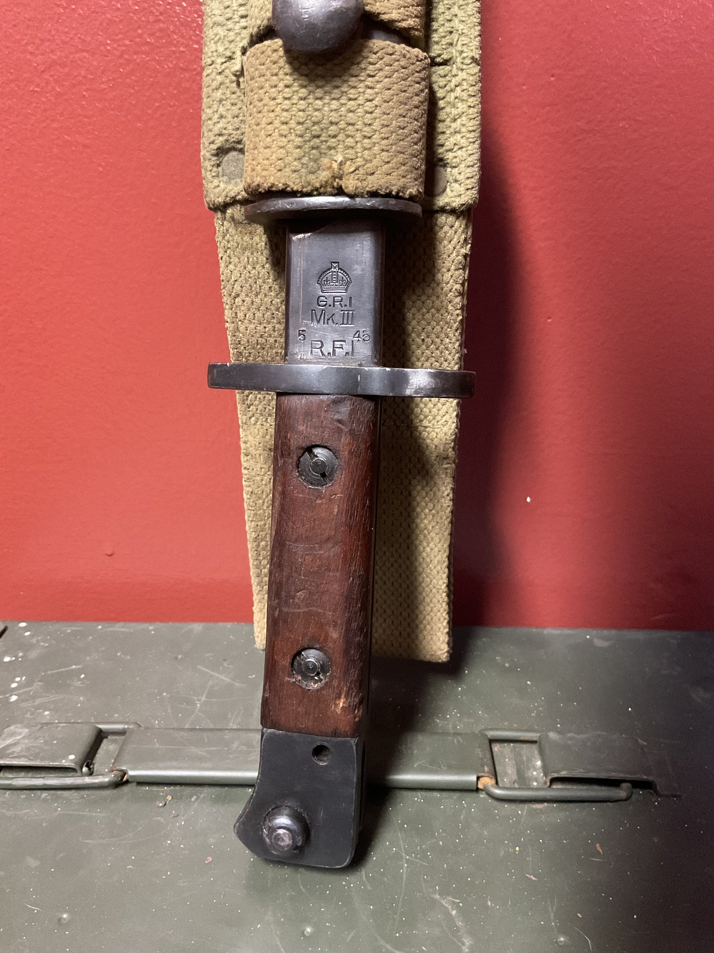 Beautiful WW2 British P1907 “Indian Pattern”