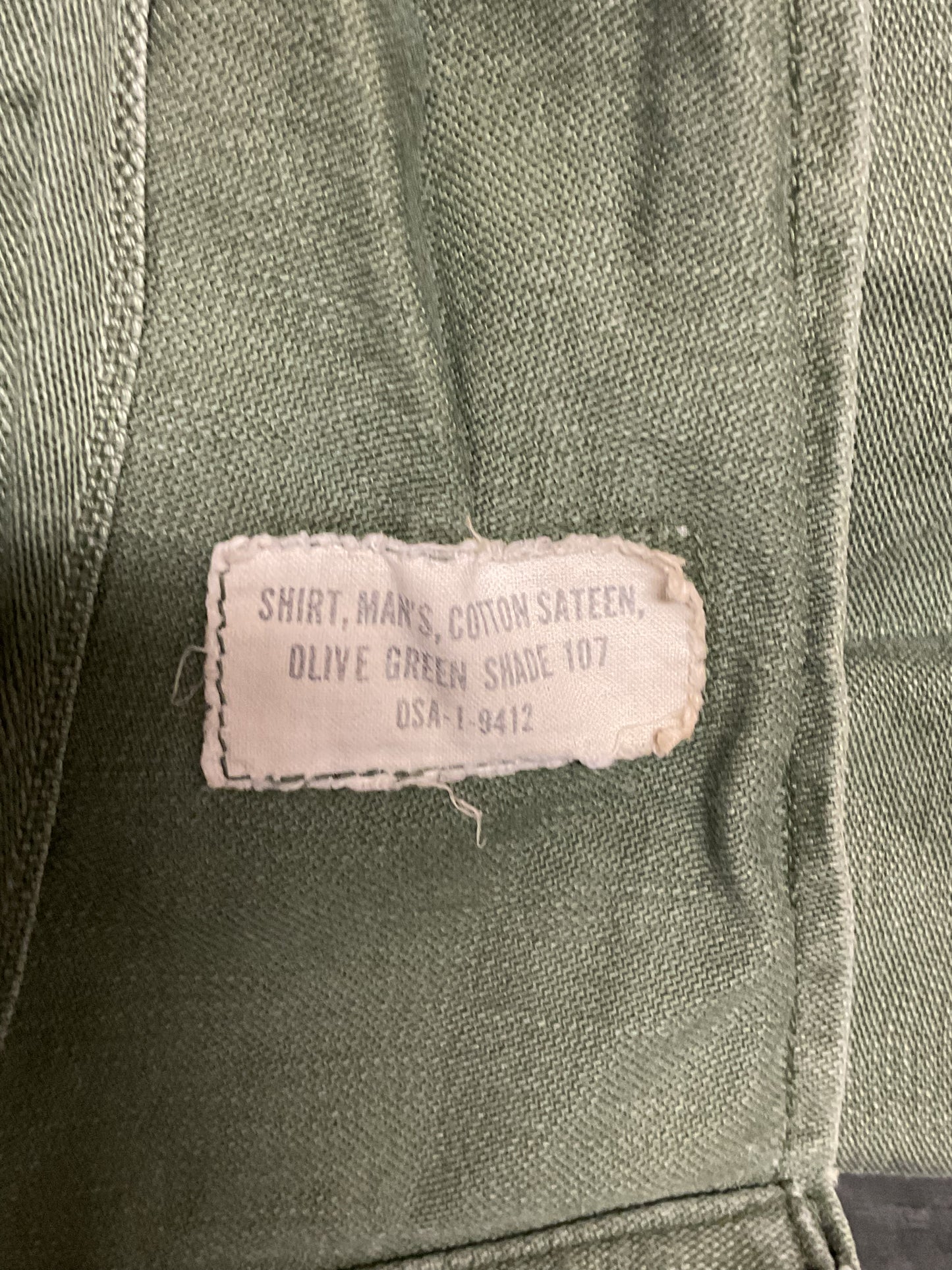 1960s OG 107 Utility Shirt