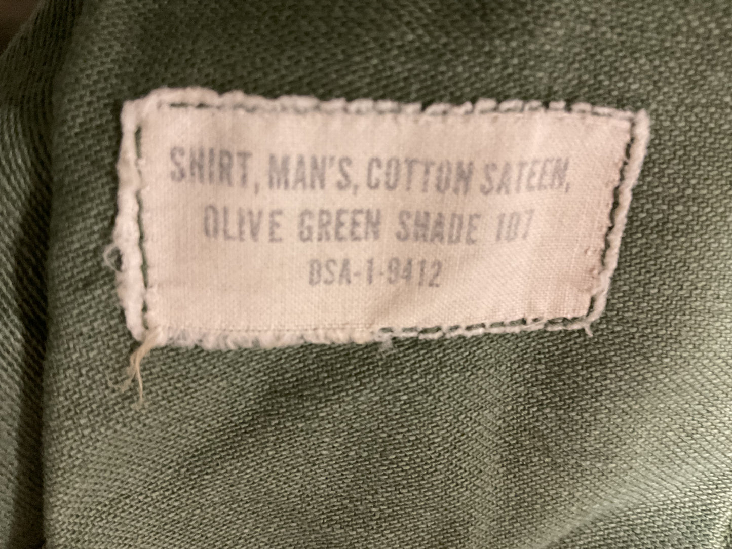 1960s OG 107 Utility Shirt