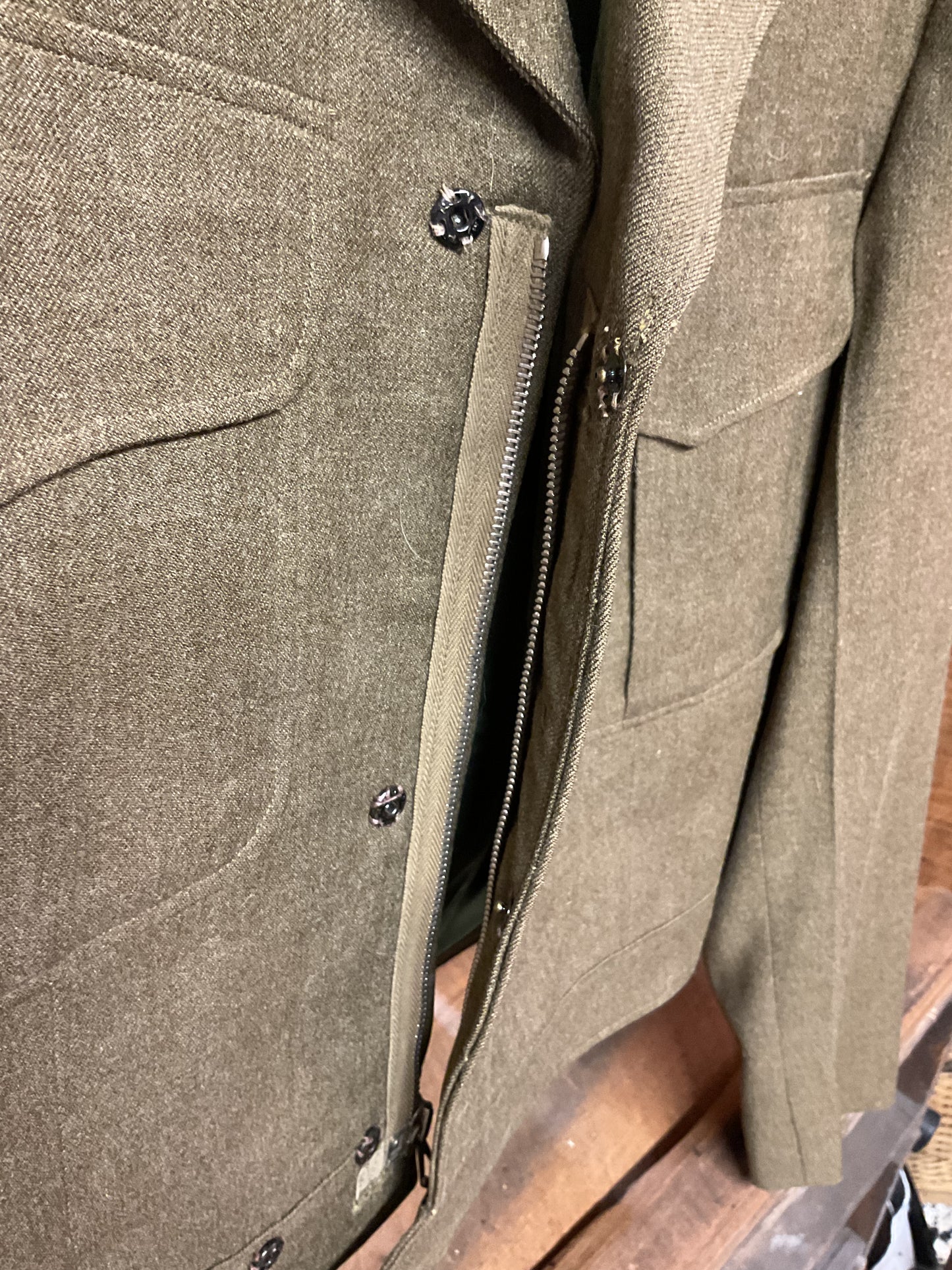 Modified Armored Division Ike Jacket and Shirt