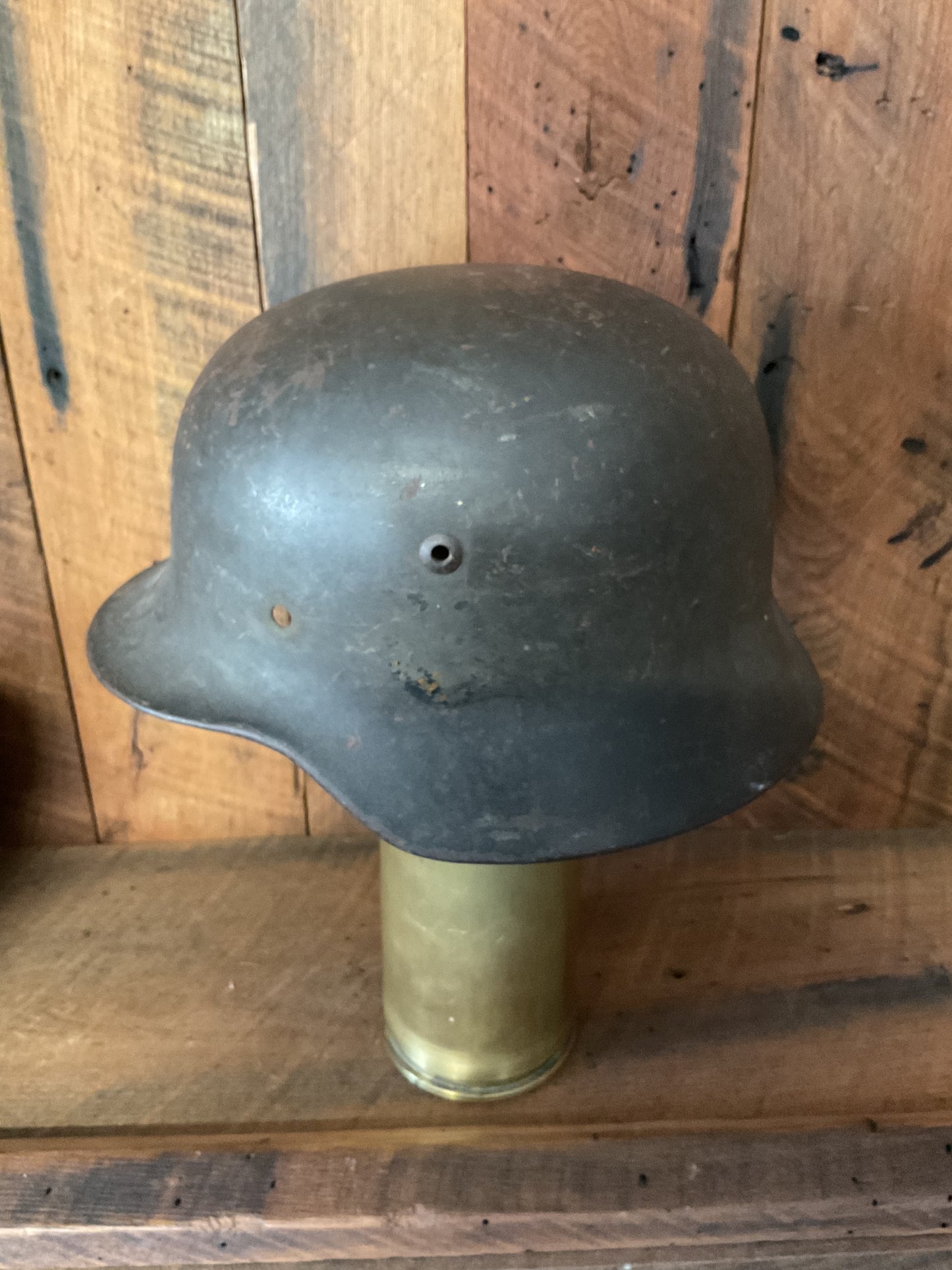 Original WWII Kriegsmarine M35 Stahlhelm