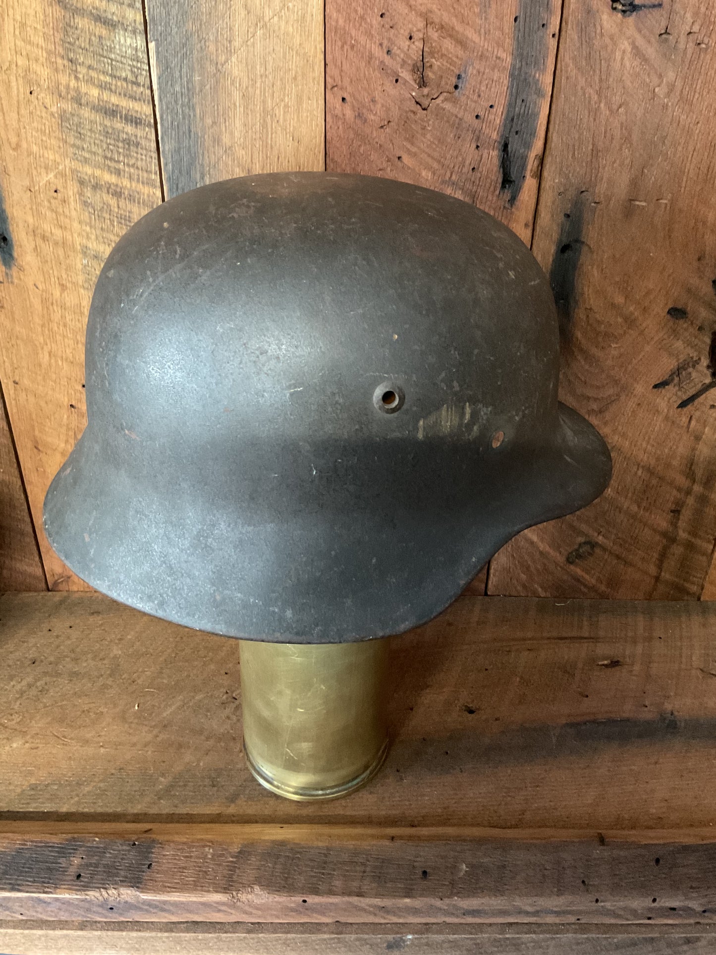 Original WWII Kriegsmarine M35 Stahlhelm