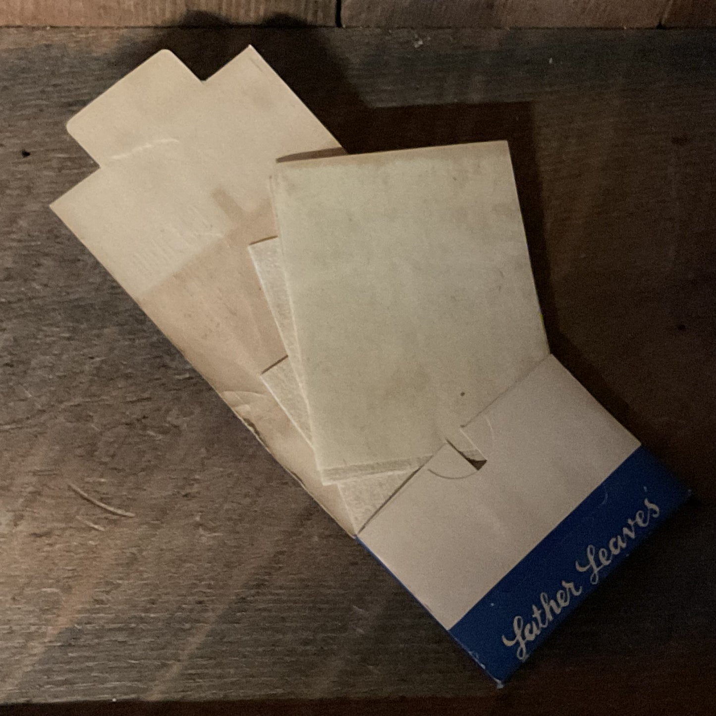 NOS WWII Era “Leather Leaves”