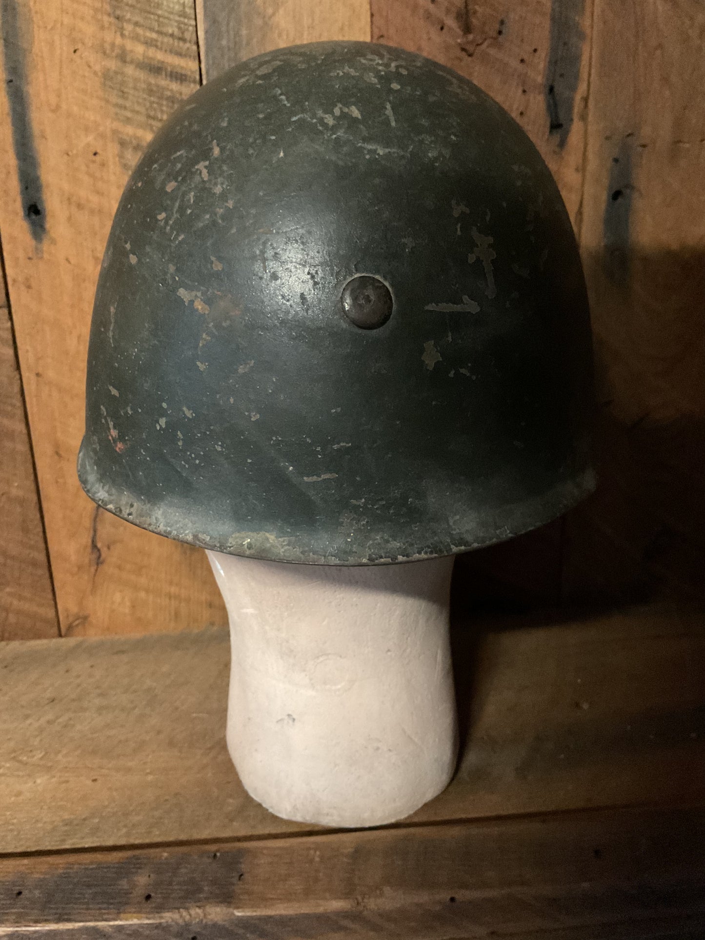 Original WWII Italian M33 Helmet