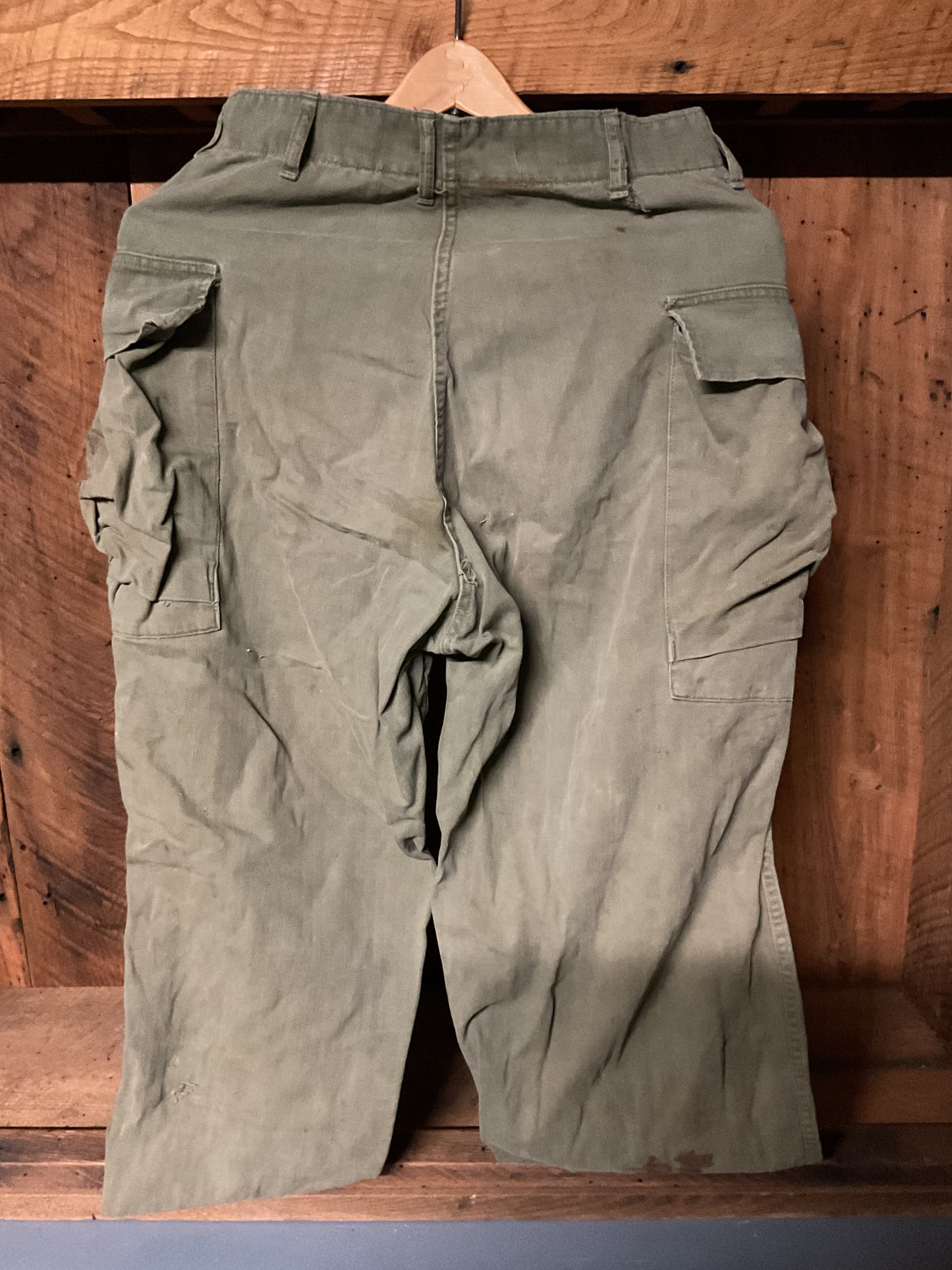 Original WWII U.S. Army HBT Trousers