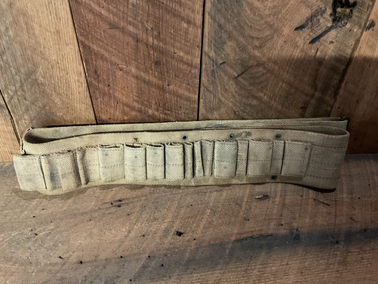 Original WWI Mills Shotgun Belt