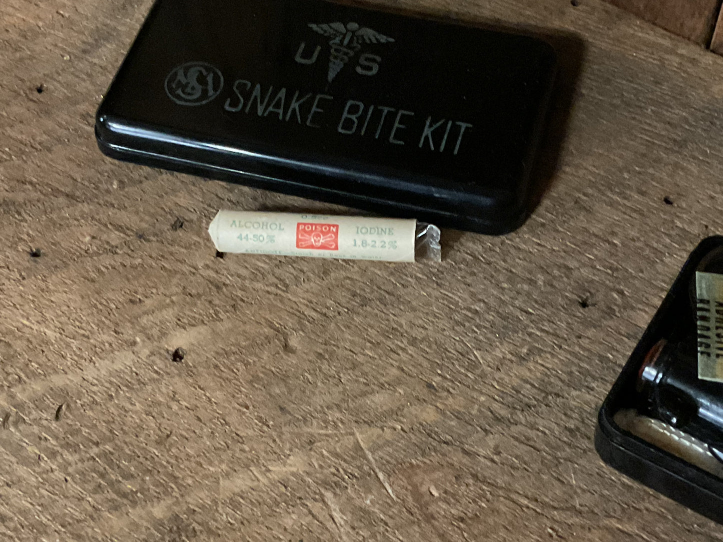 Rare! WWII U.S. Snake Bite Kit