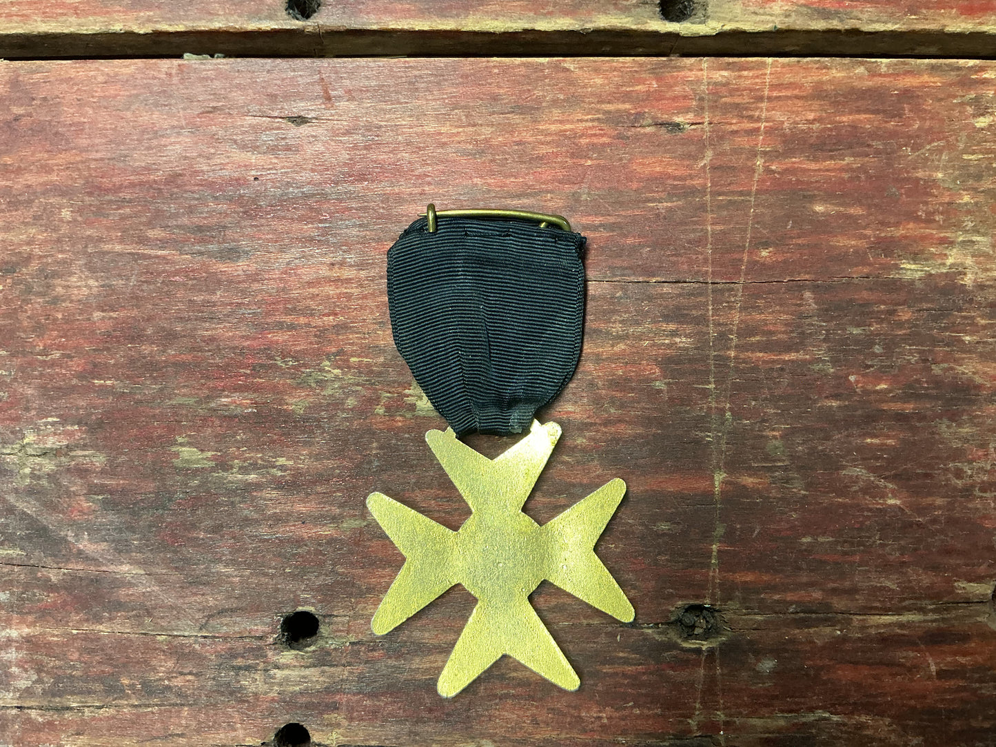 Military Order of the Loyal Legion of the United States (MOLLUS) Membership Medal – Black Ribbon Suspension