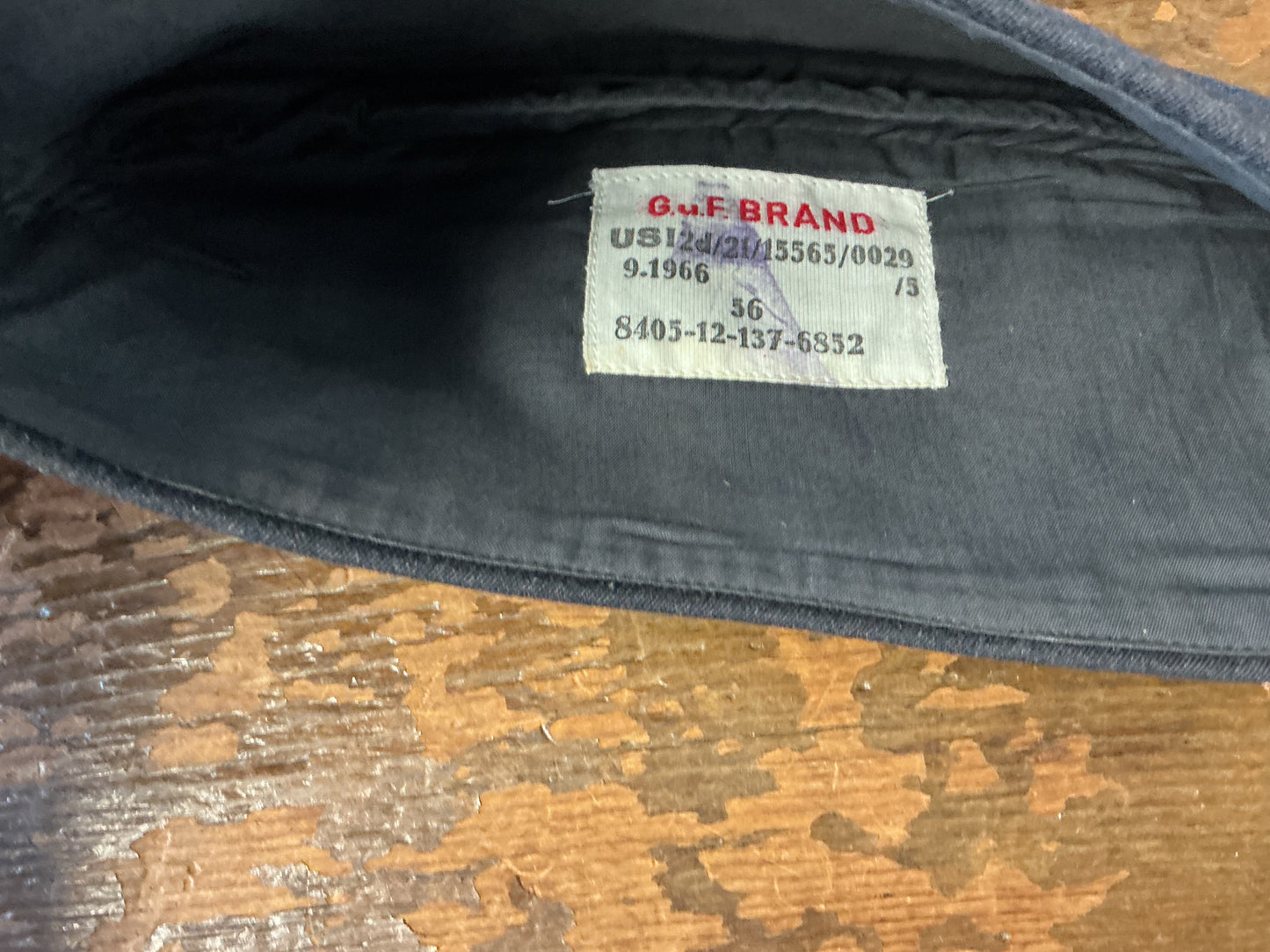 German Air Force (Luftwaffe) Side Cap – 1966 Dated (Reproduction)