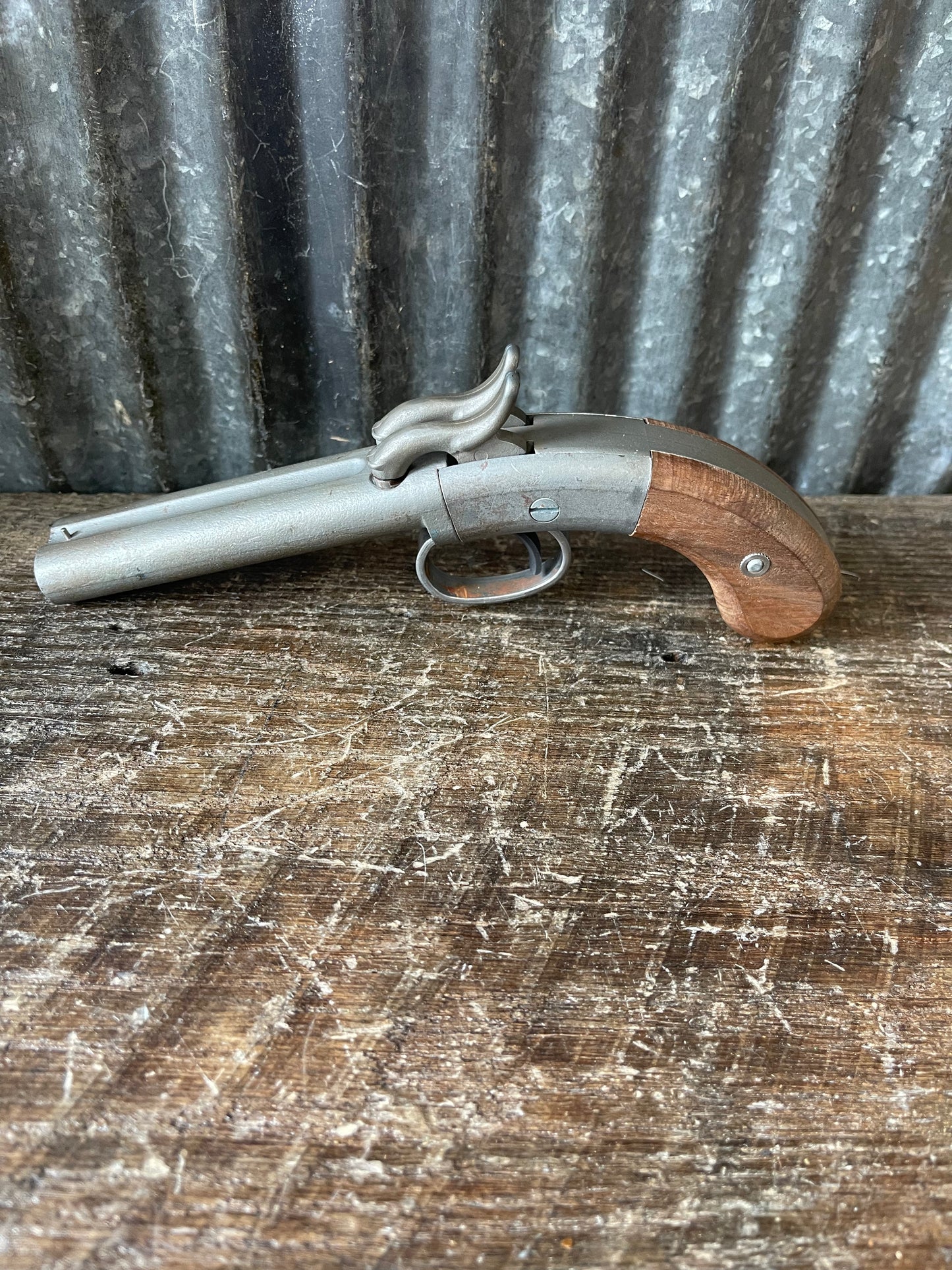 Hoppe’s Ethan Allen .36 Caliber Double-Barrel Percussion Pistol – Black Powder