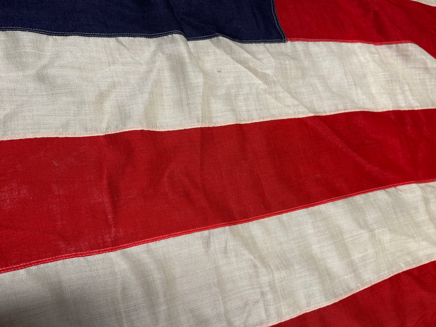American Flag 48 Stars- Stitched (Sterling)