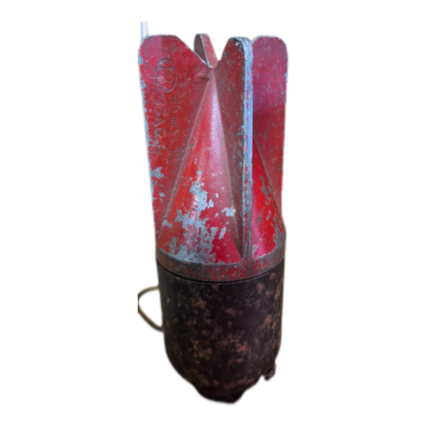 INERT Italian “Red Devil” brixia mortar round
