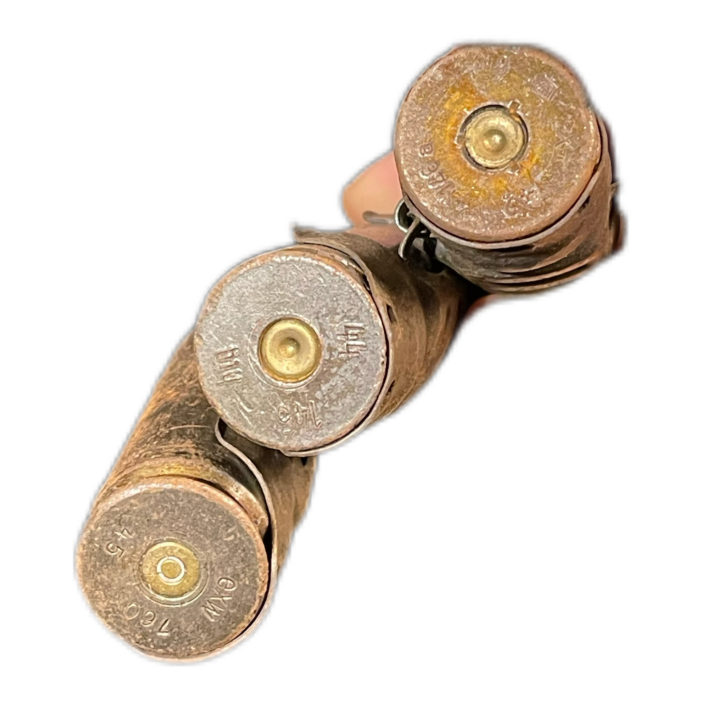 Inert WW2 German Luftwaffe MG151/20mm set of 3