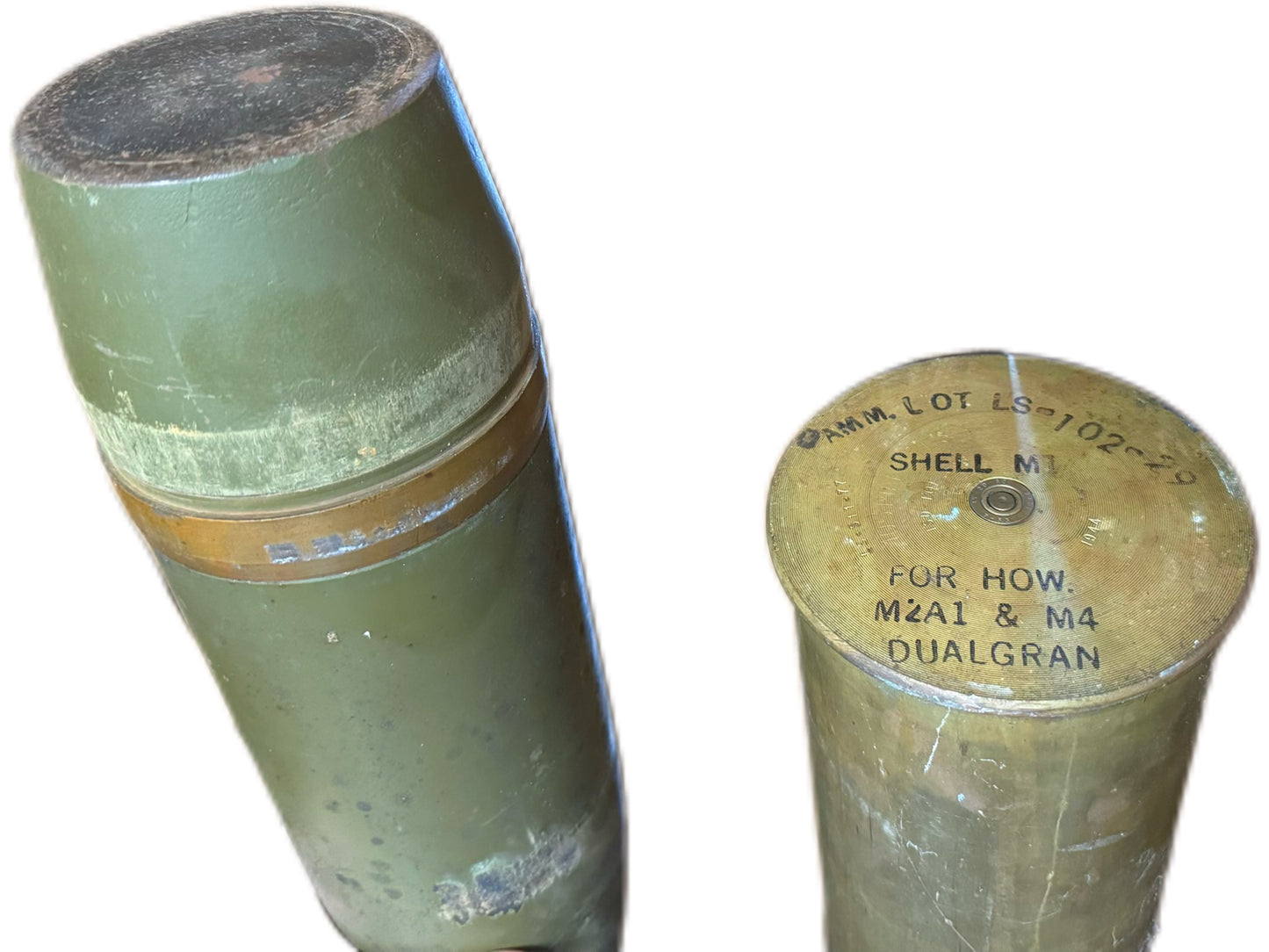 Inert 105mm M1 Artillery Shell for M2A1 & M4 Howitzers