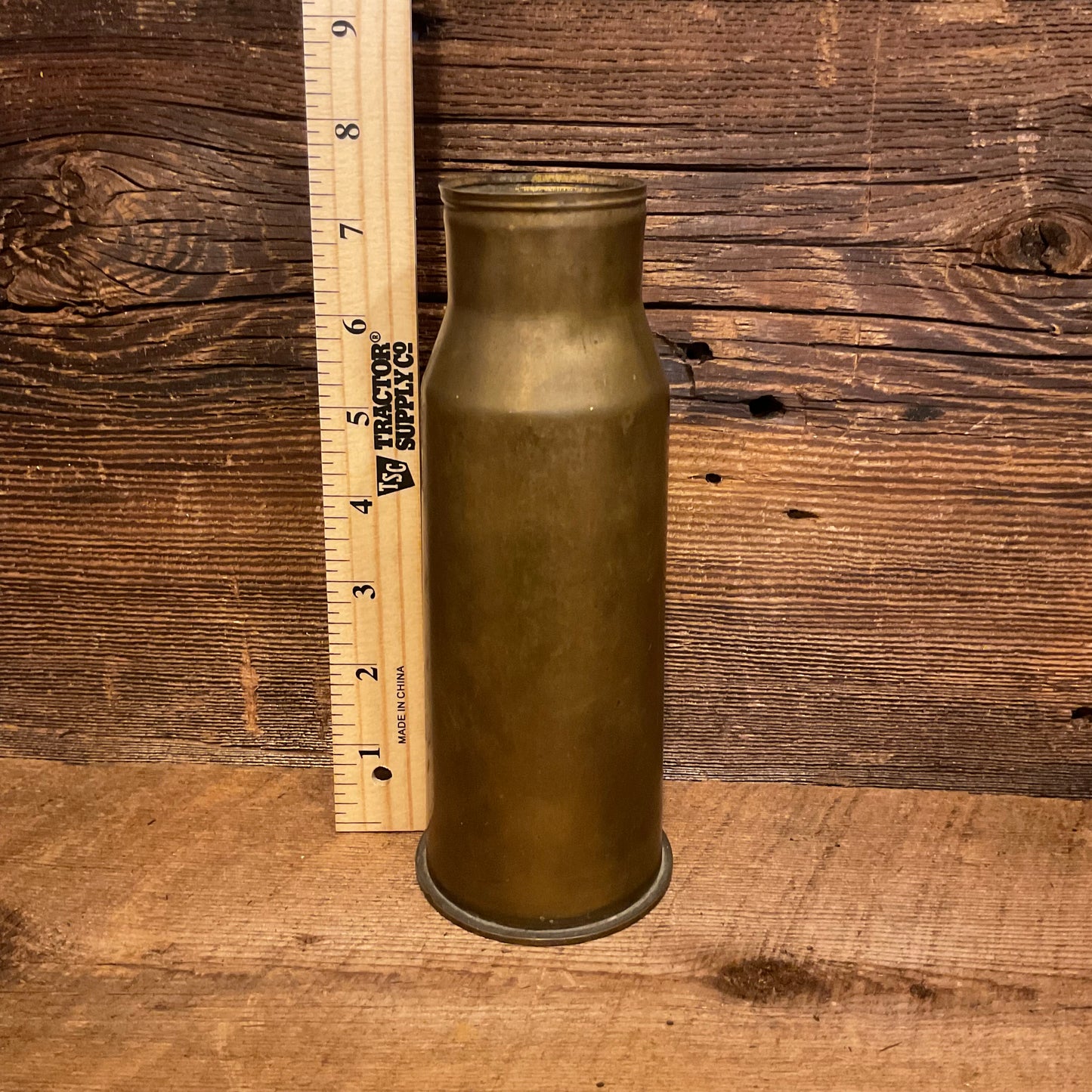 47mm French Tank Shell Casing Dated 1935