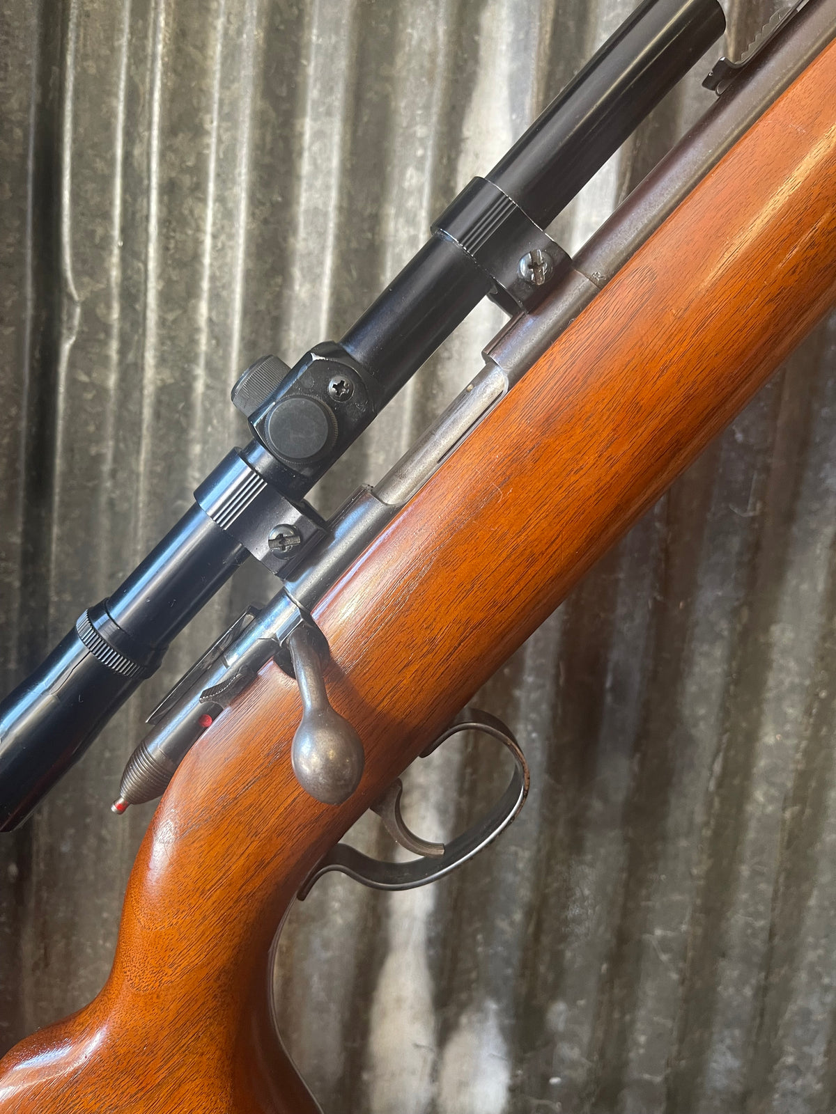 Remington Model 512 Sportmaster – .22 Short, Long Long Rifle – Bolt Action – Tasco Scope