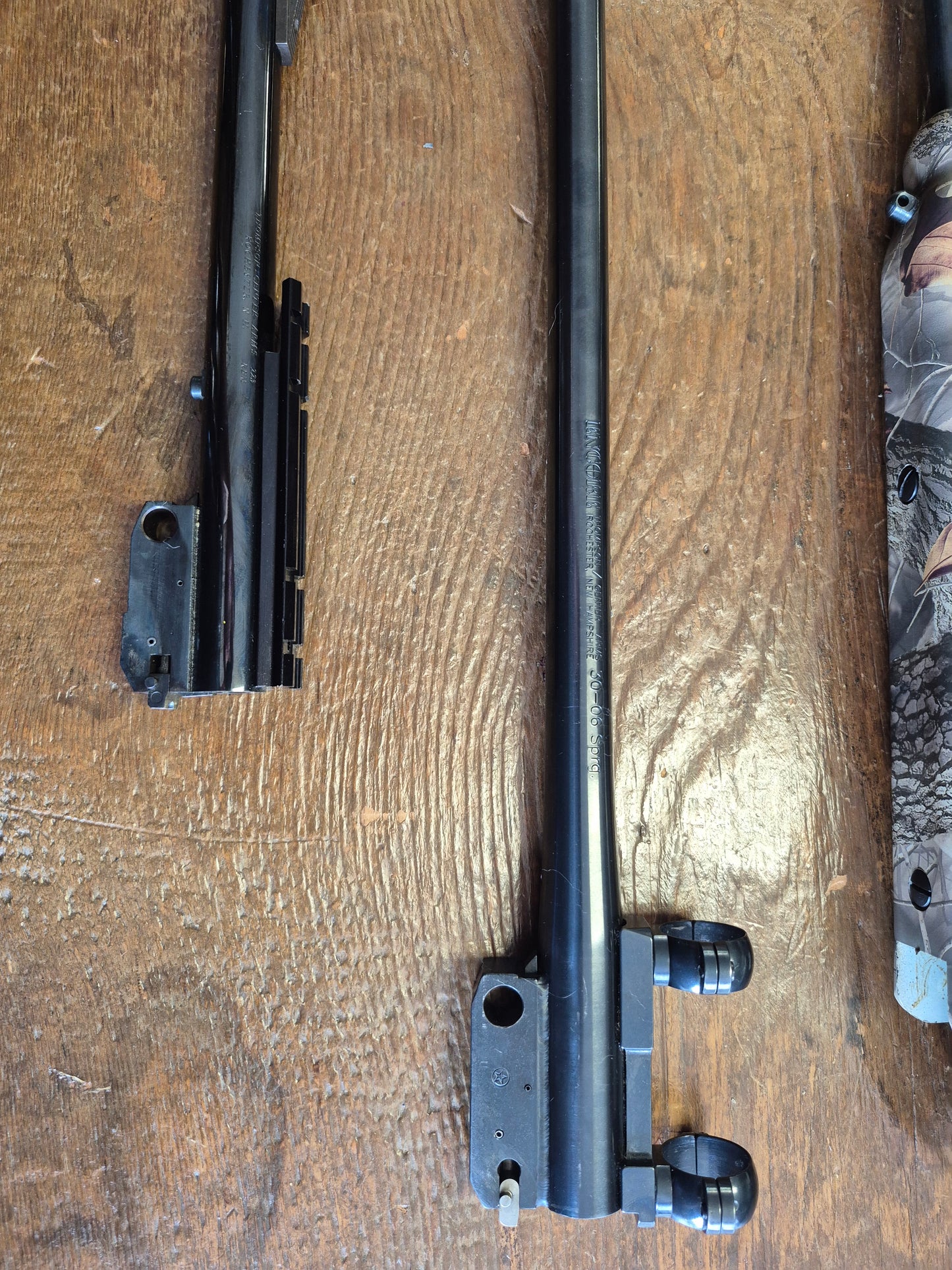 TC ENCORE BARRELS (2) & 1 Contender barrel