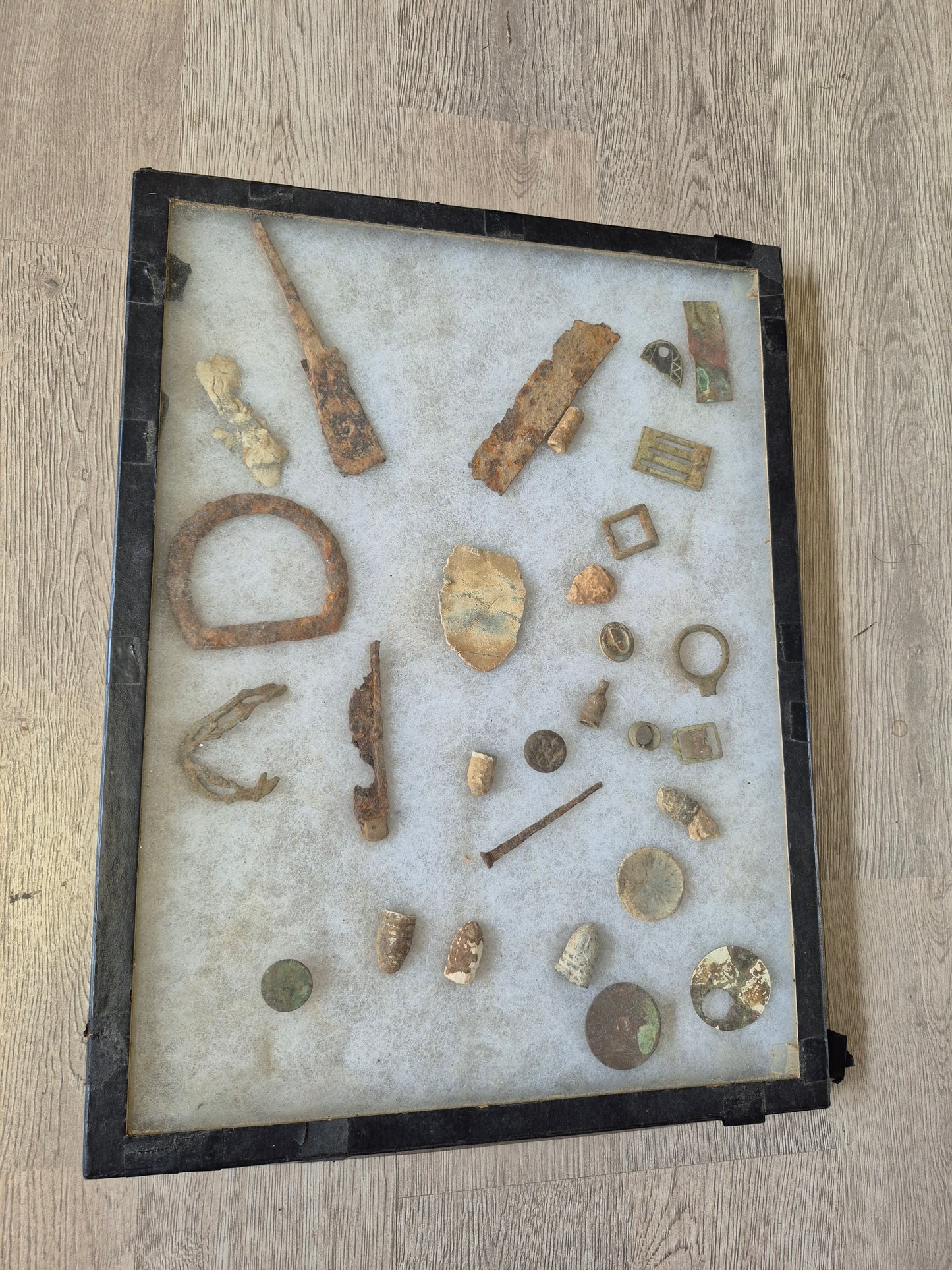 Dug Civil War battlefield relics
