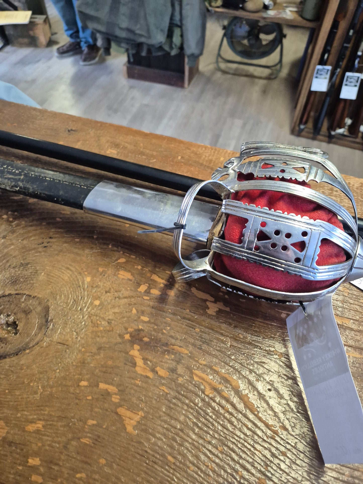 Rapier and sword cane, jacket